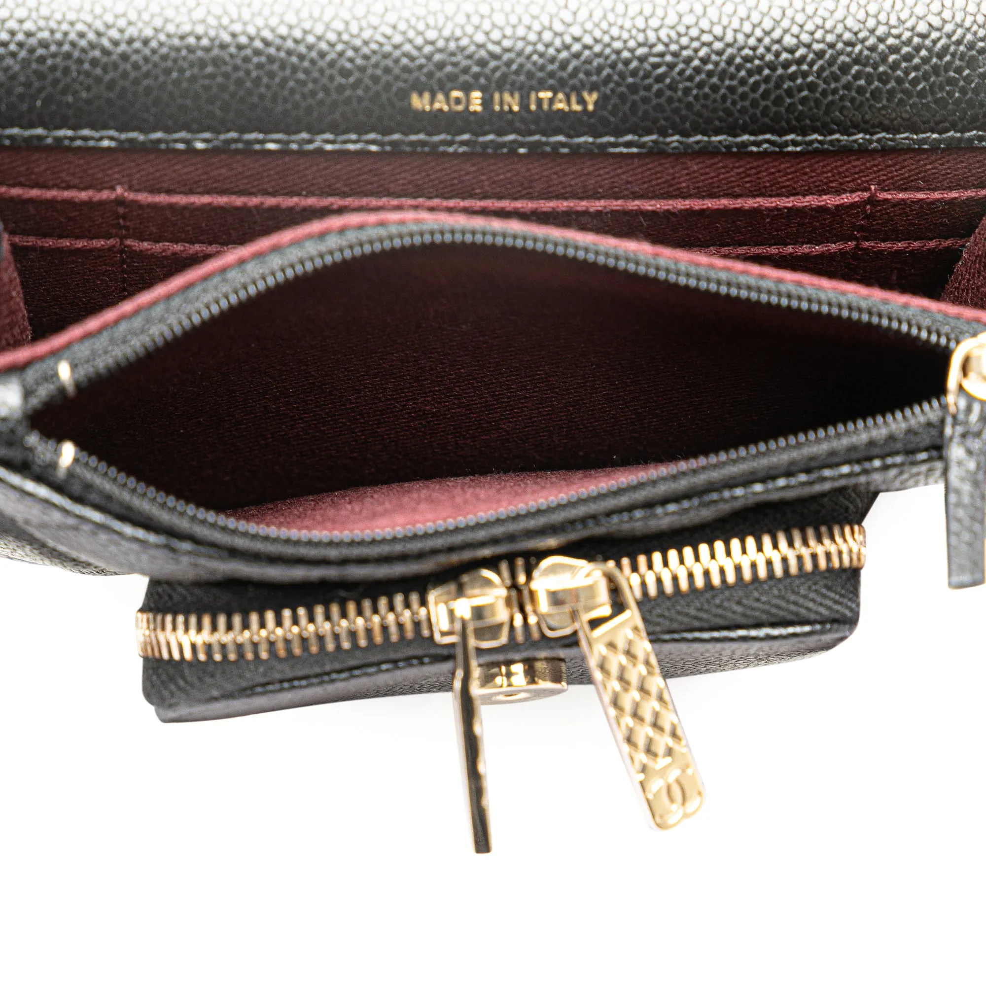 Mini Caviar Business Affinity Top Handle Bag