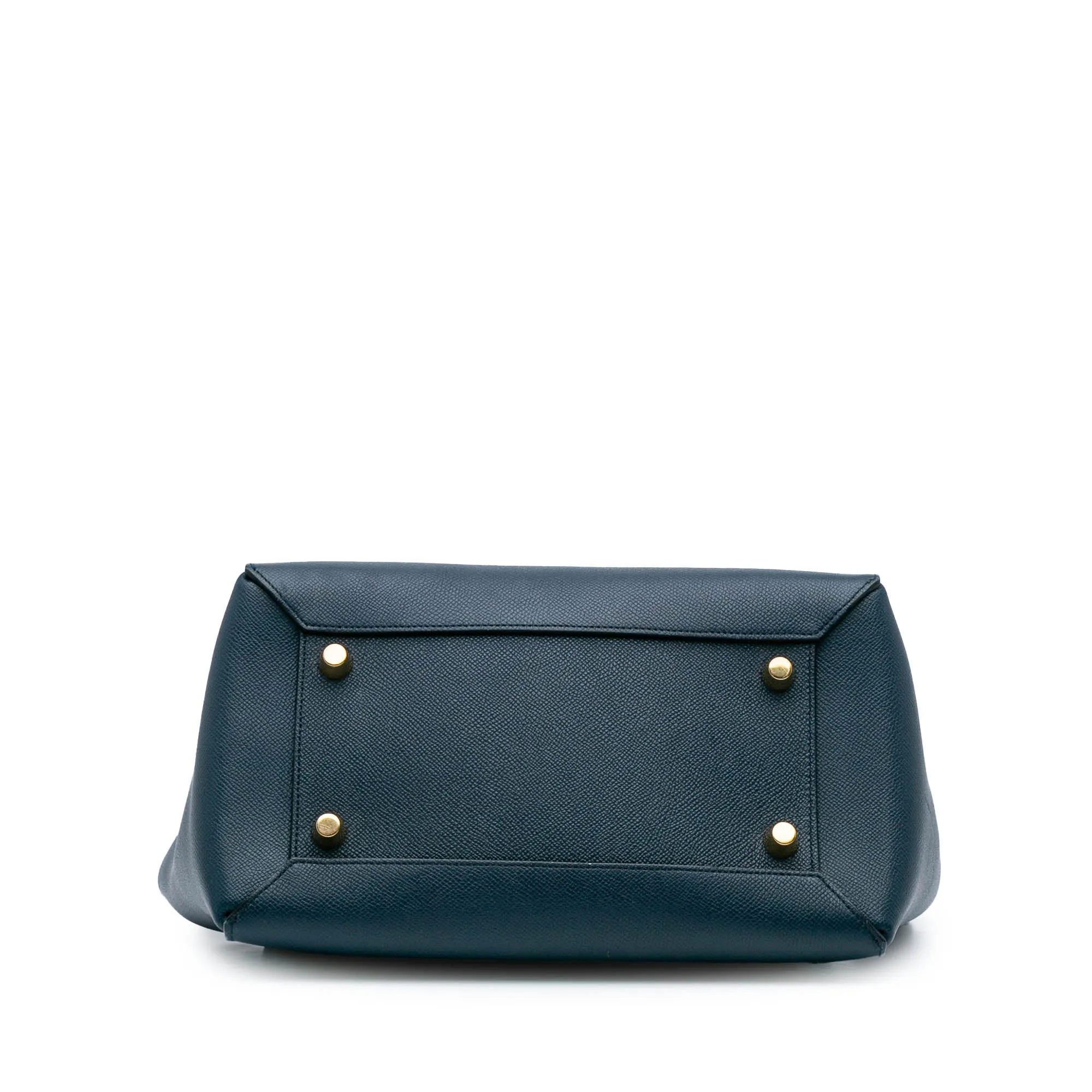 Mini Grained Calfskin Belt Satchel