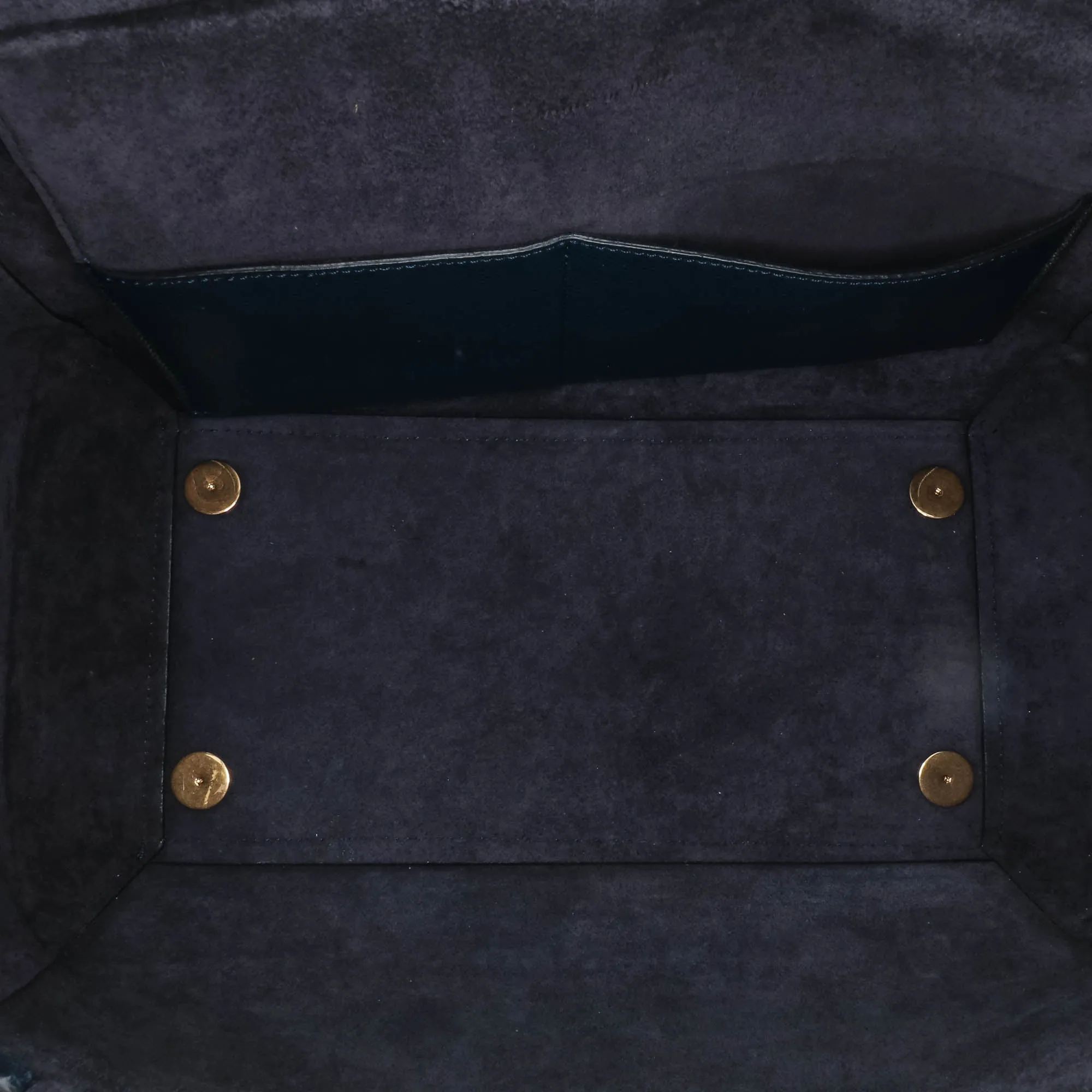 Mini Grained Calfskin Belt Satchel
