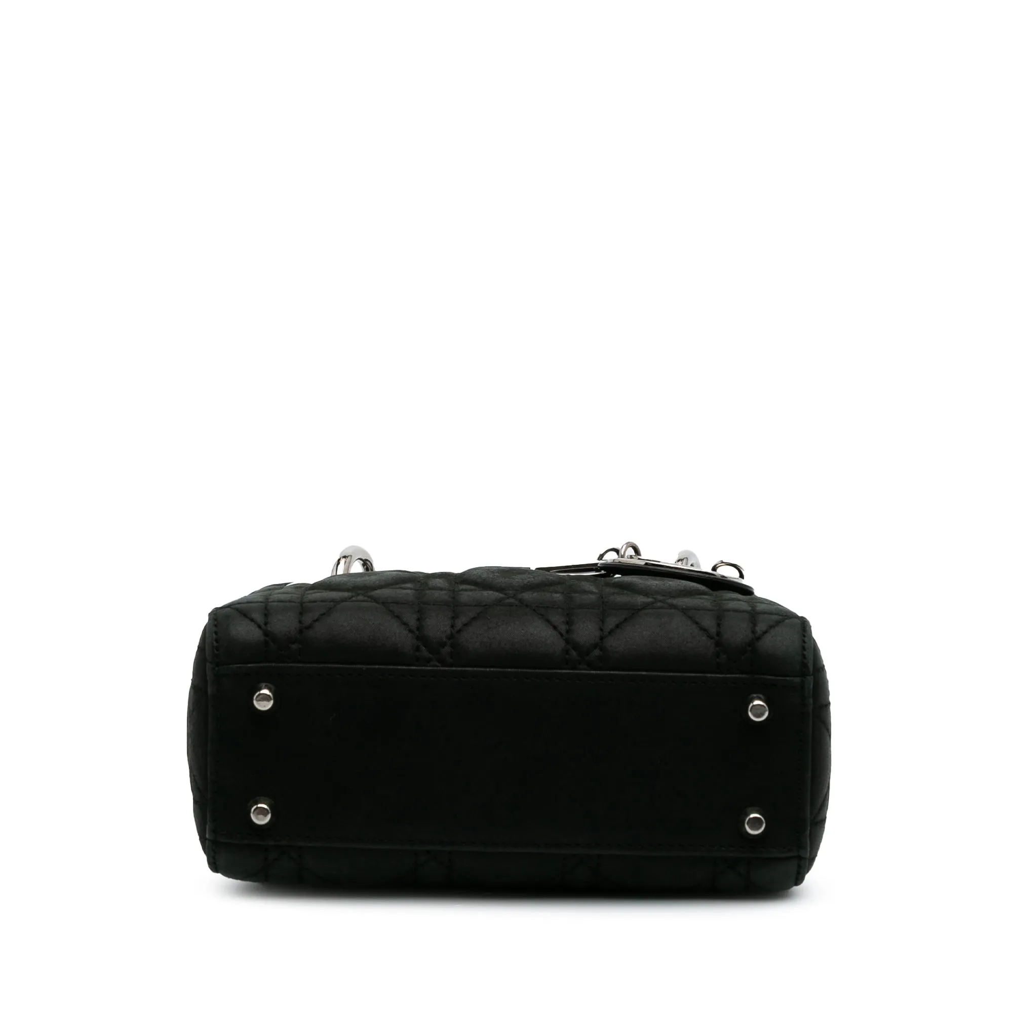 Mini Iridescent Lambskin Cannage Lady Dior