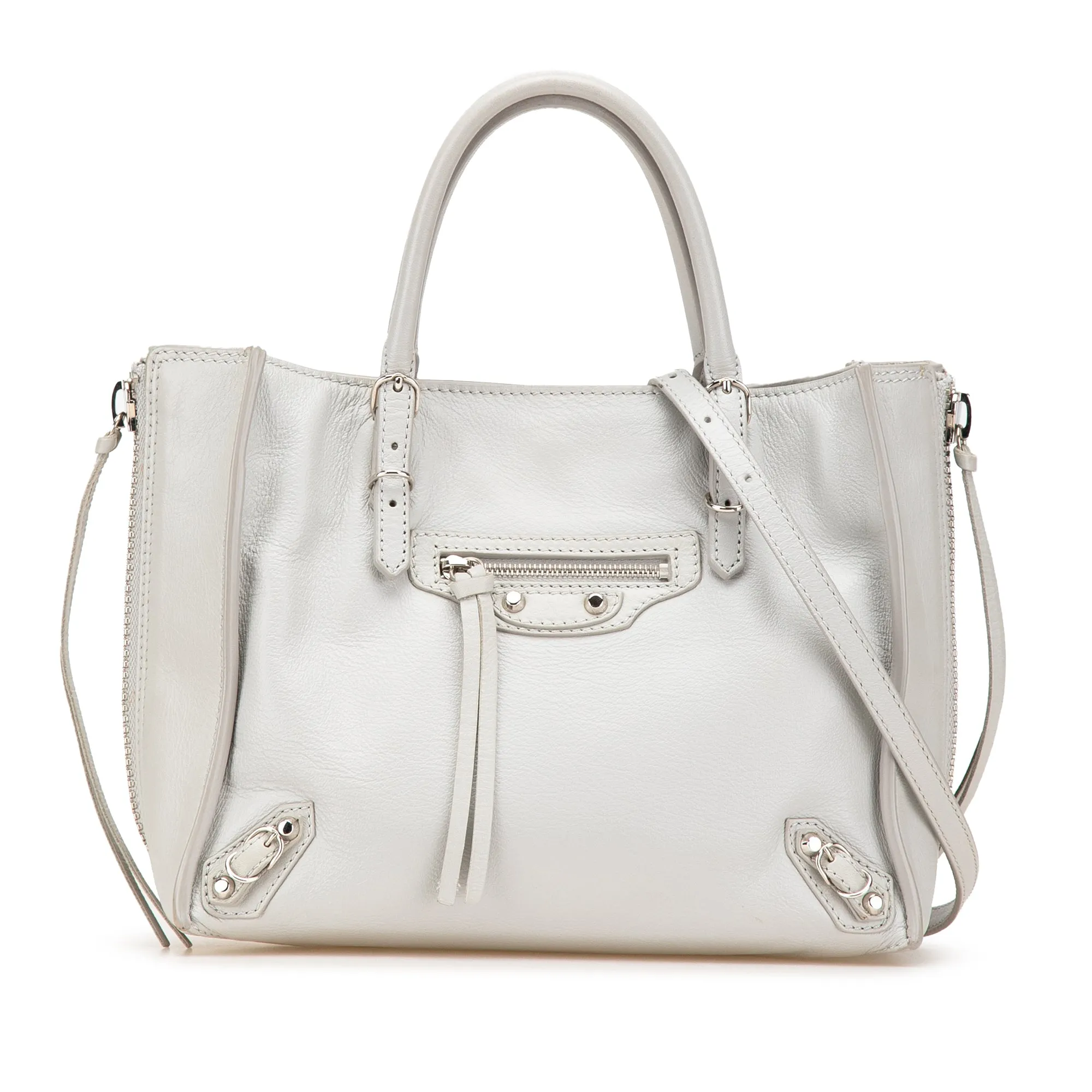 Mini Leather Papier A4 Satchel