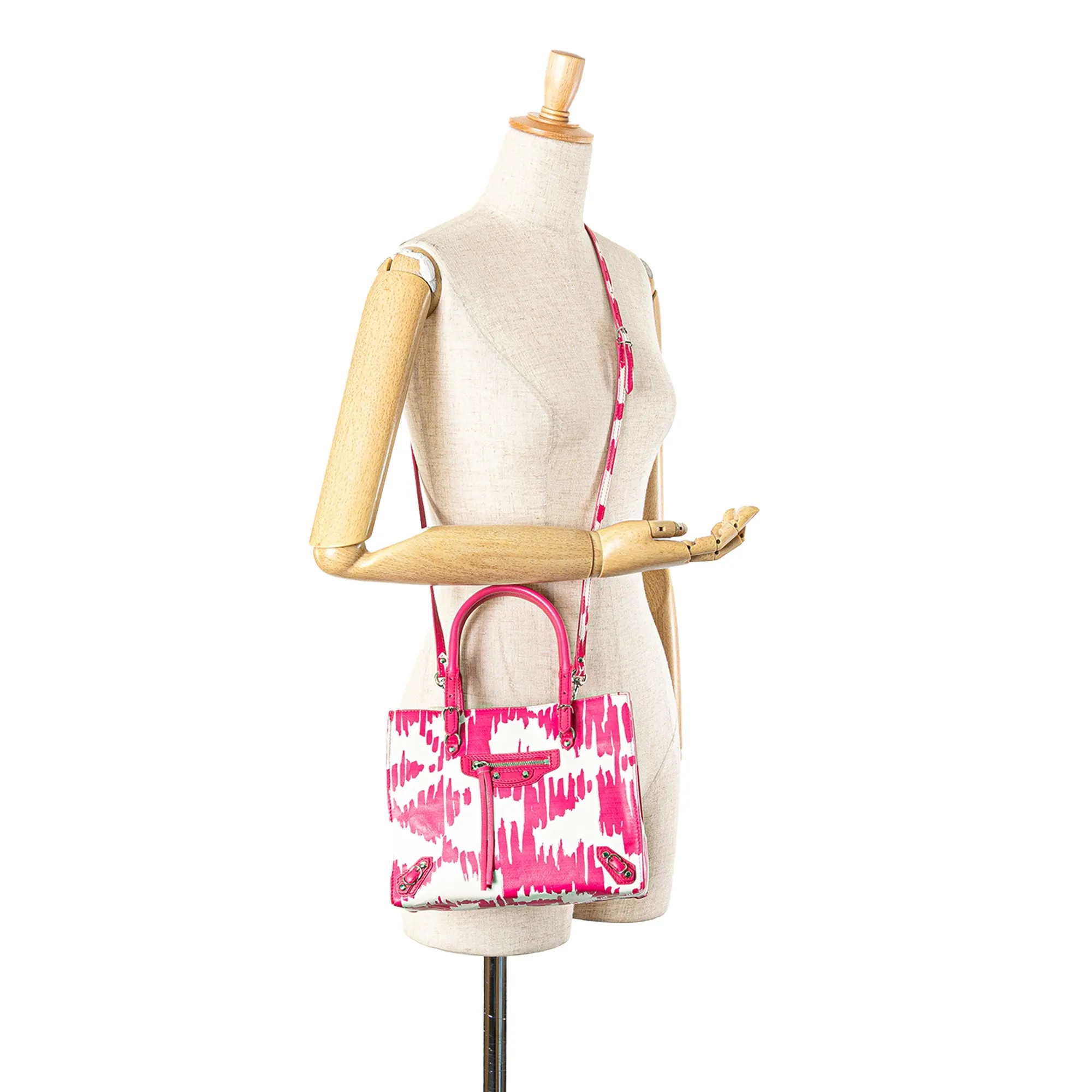 Mini Leather Papier A4 Satchel