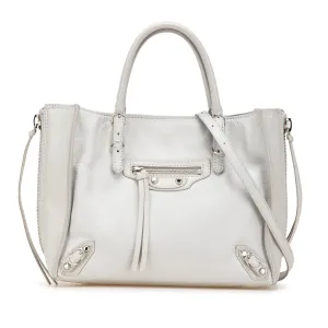 Mini Leather Papier A4 Satchel