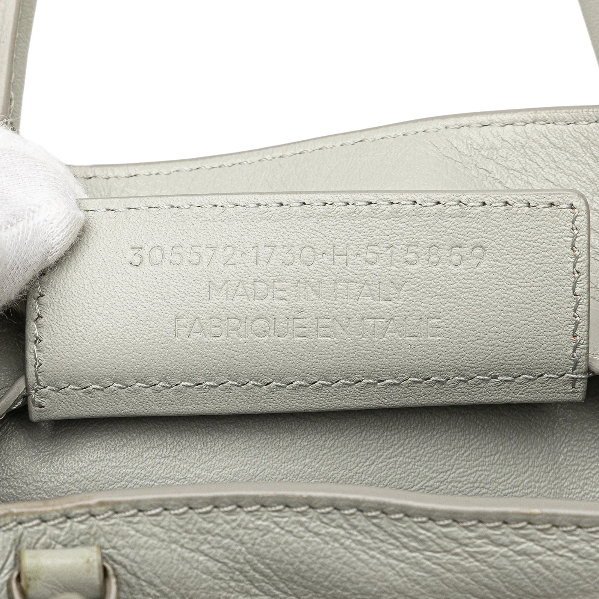 Mini Leather Papier A4 Satchel