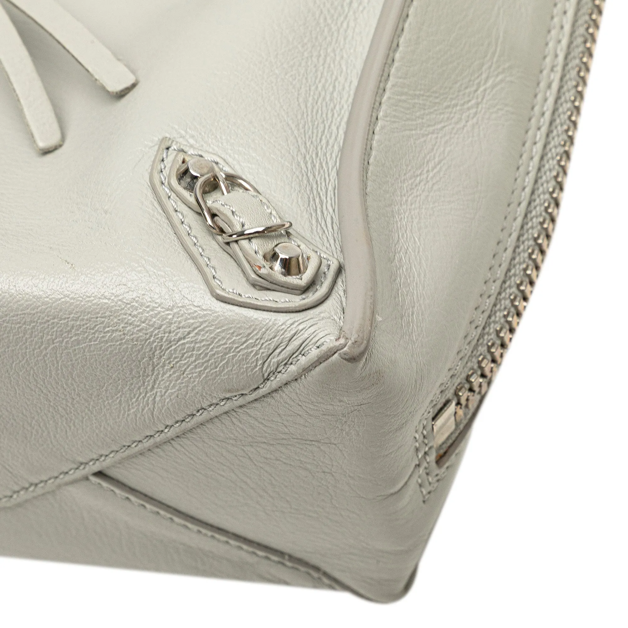 Mini Leather Papier A4 Satchel