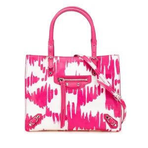 Mini Leather Papier A4 Satchel