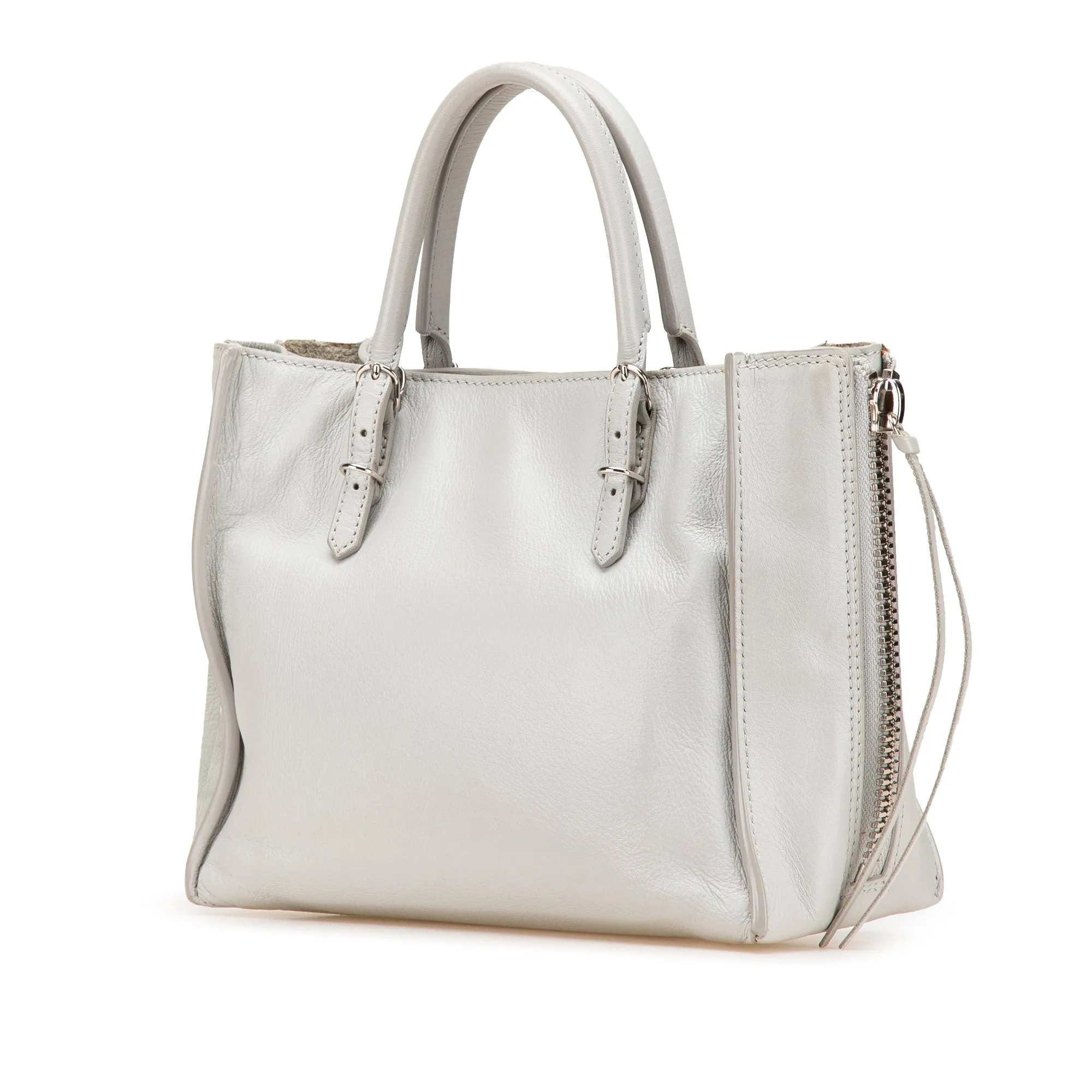 Mini Leather Papier A4 Satchel