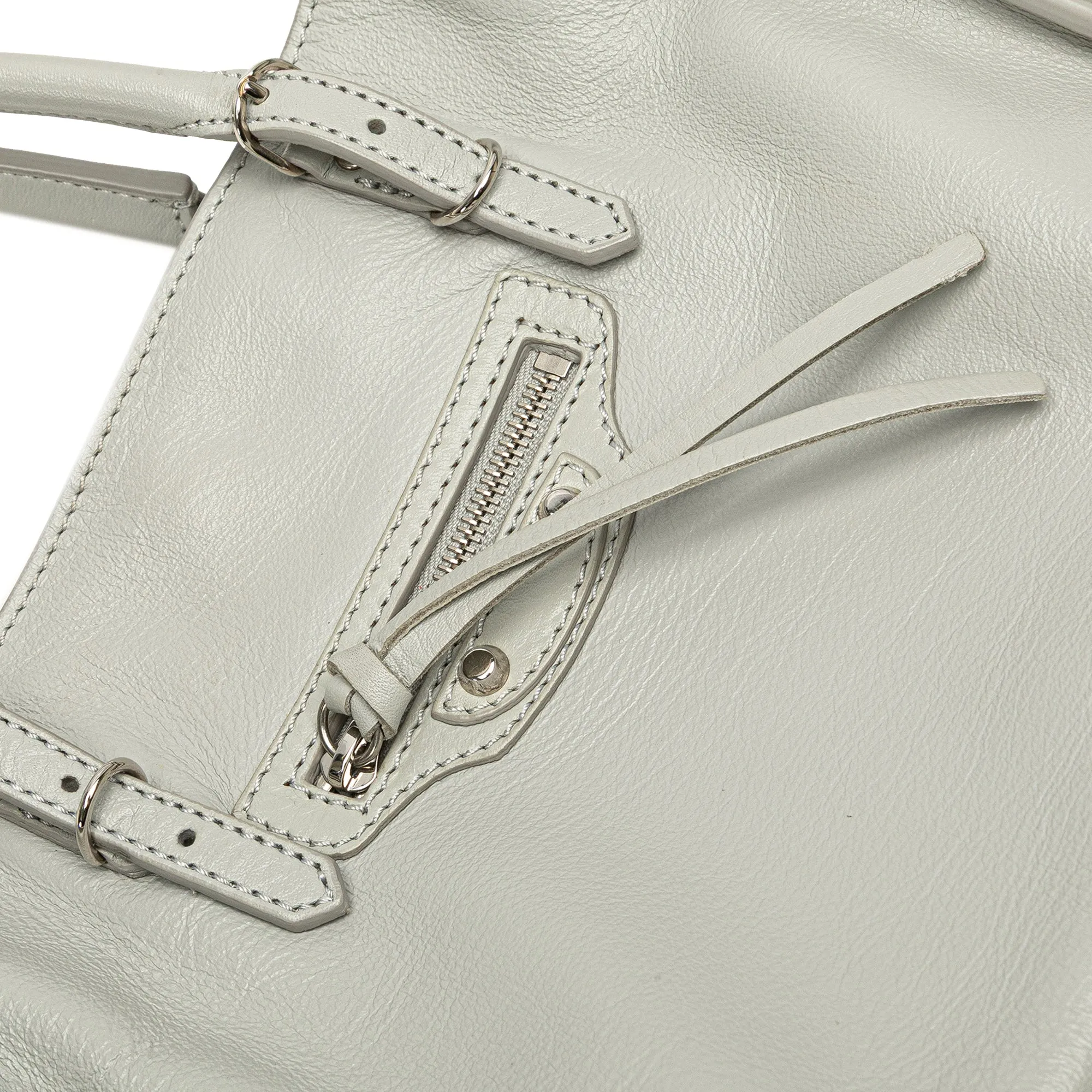 Mini Leather Papier A4 Satchel