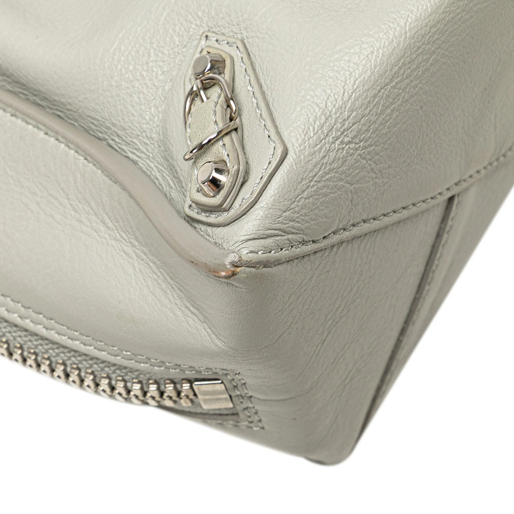 Mini Leather Papier A4 Satchel