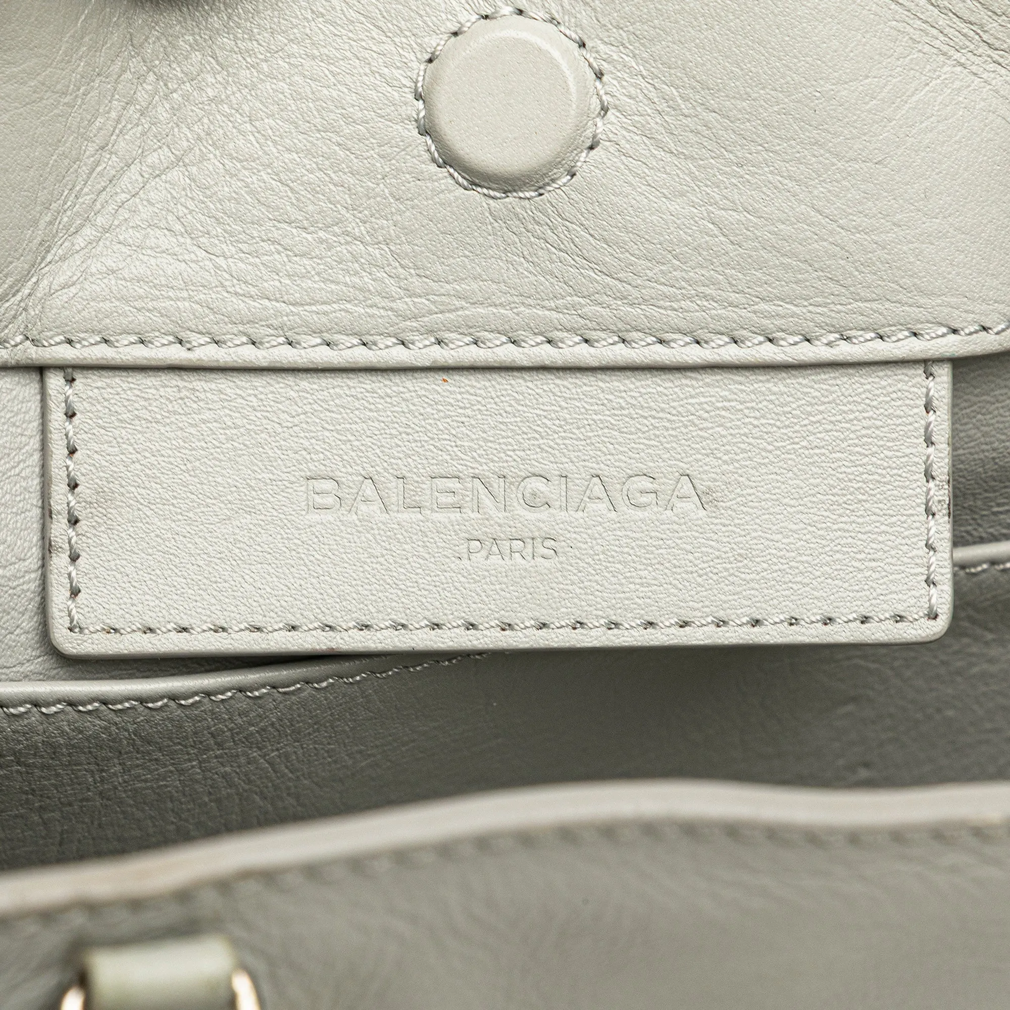 Mini Leather Papier A4 Satchel