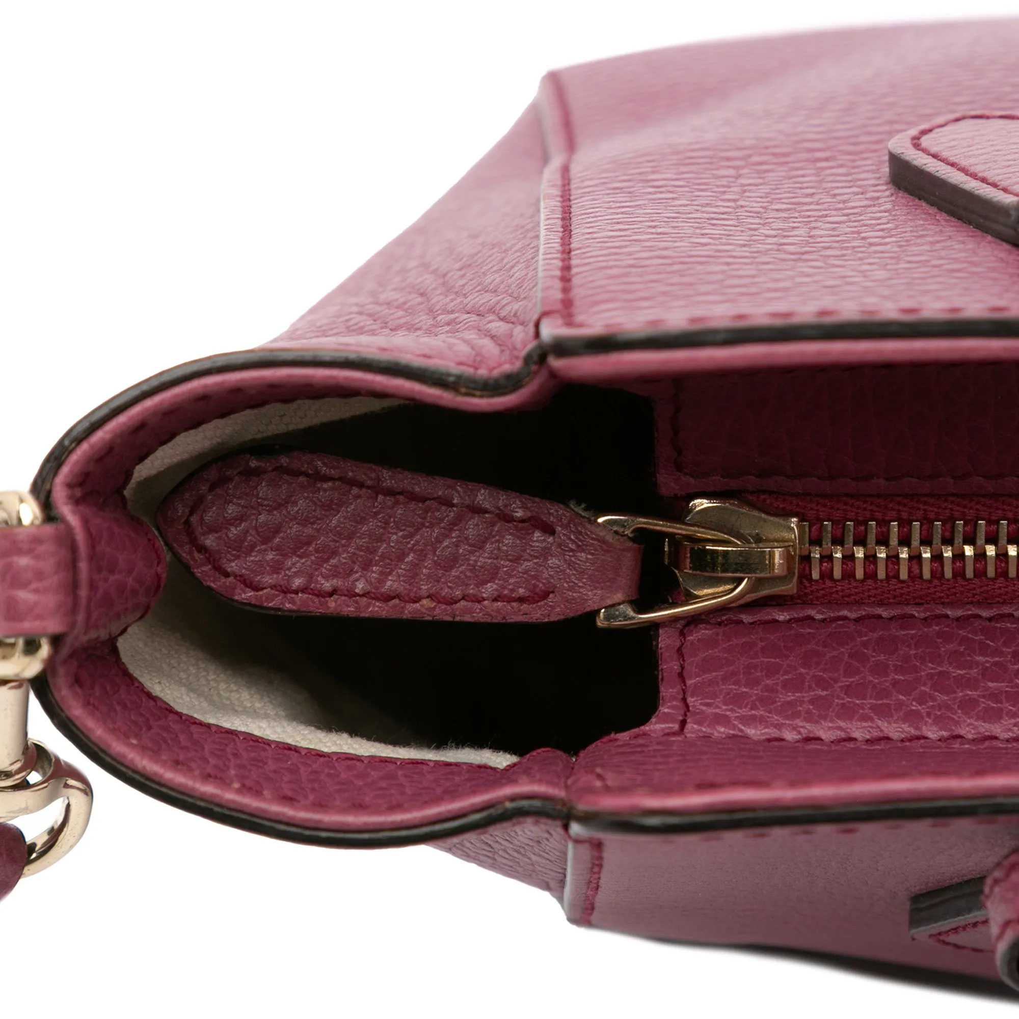 Mini Leather Swing Satchel