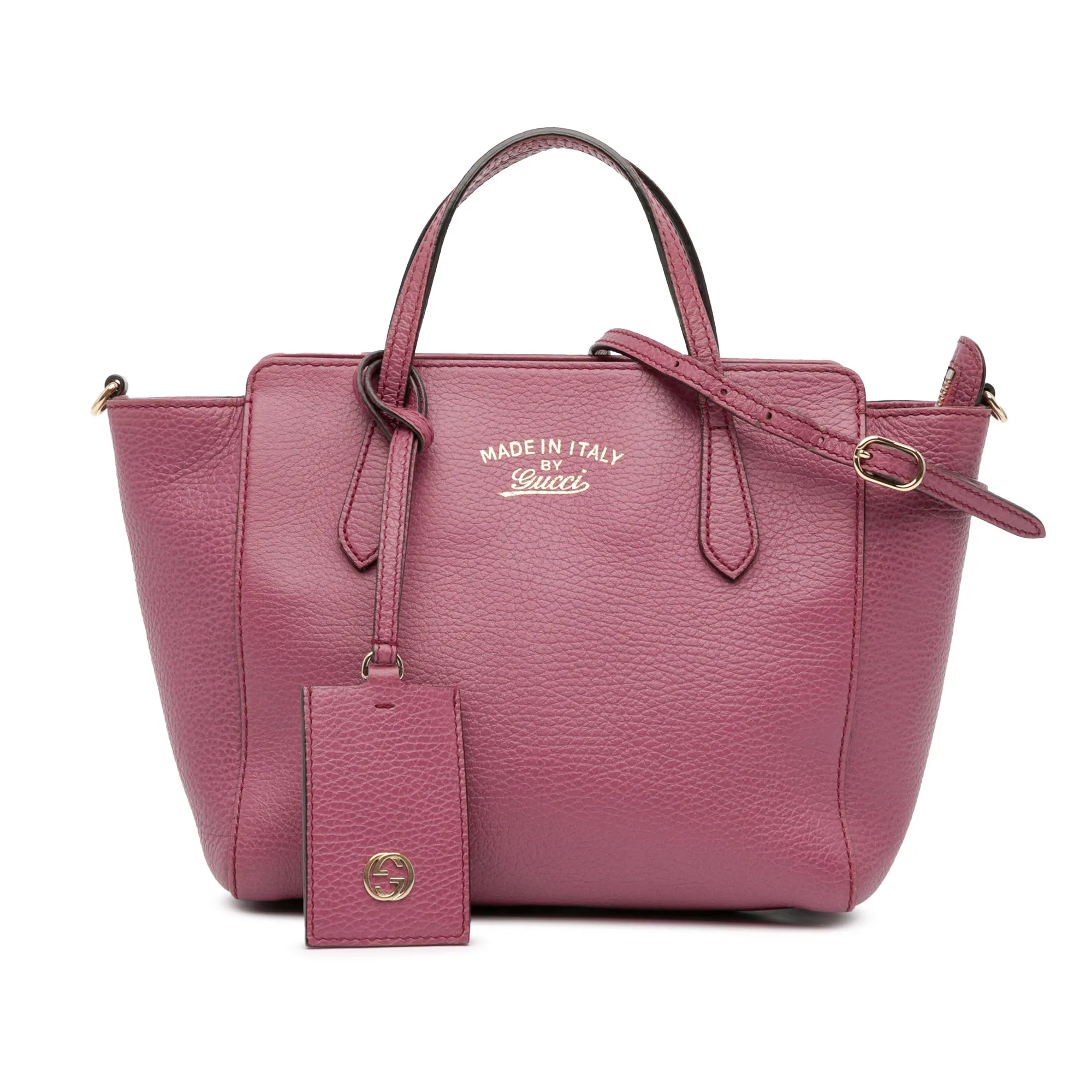 Mini Leather Swing Satchel