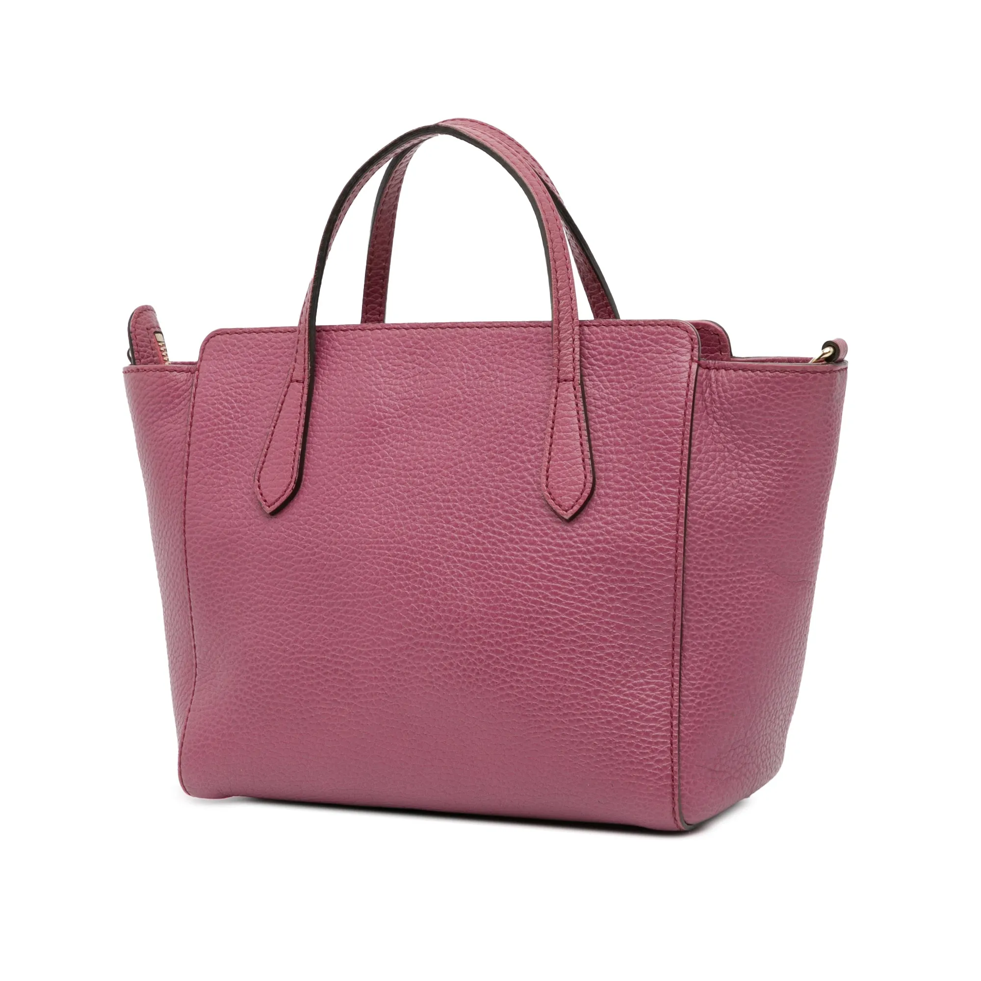 Mini Leather Swing Satchel