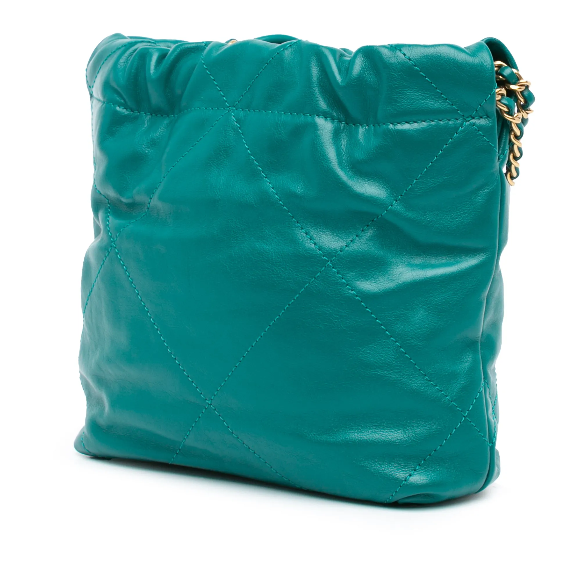 Mini Shiny Calfskin 22 Handbag