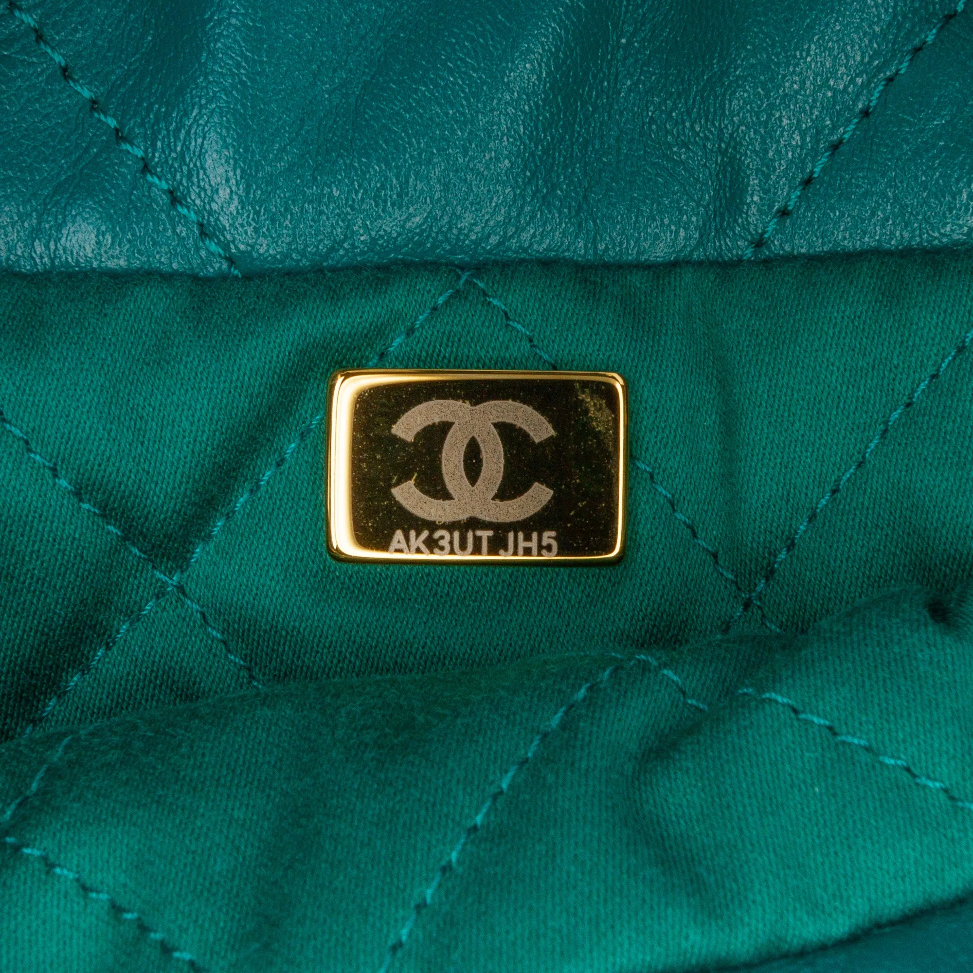 Mini Shiny Calfskin 22 Handbag