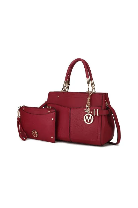 MKF Tenna Satchel bag with Wallet Crossover
