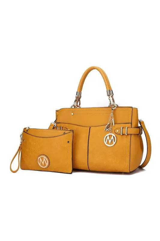 MKF Tenna Satchel bag with Wallet Crossover