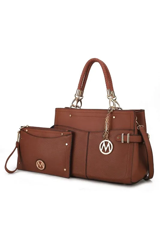 MKF Tenna Satchel bag with Wallet Crossover