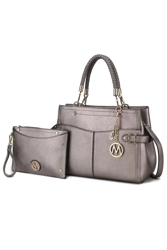 MKF Tenna Satchel bag with Wallet Crossover