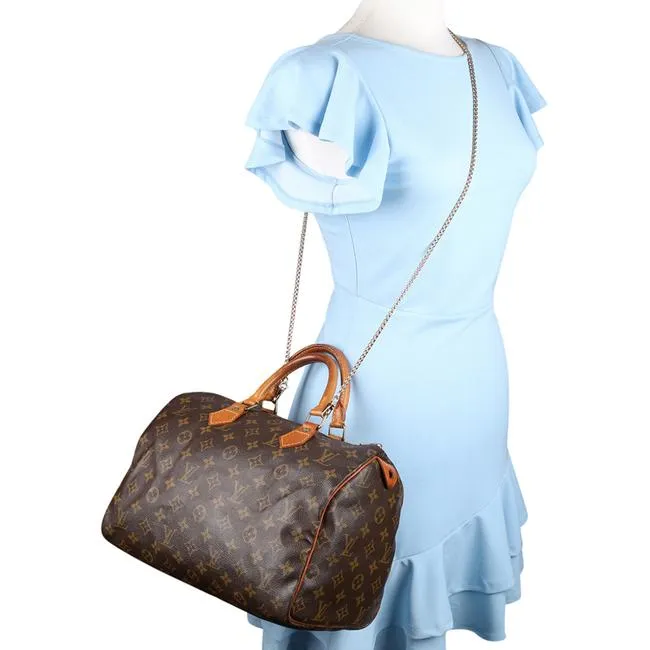 Monogram Canvas Speedy 30 Brown
