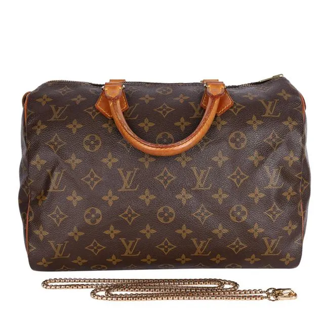 Monogram Canvas Speedy 30 Brown