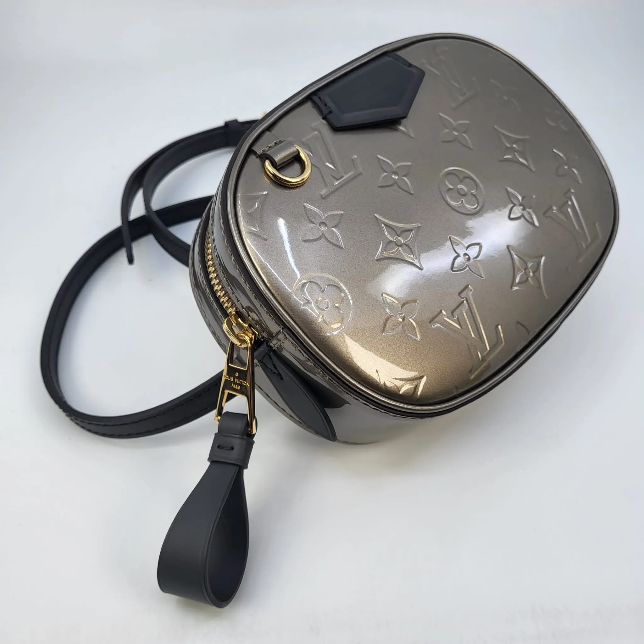 Monogram Vernis Beltbag Champagne Metallise