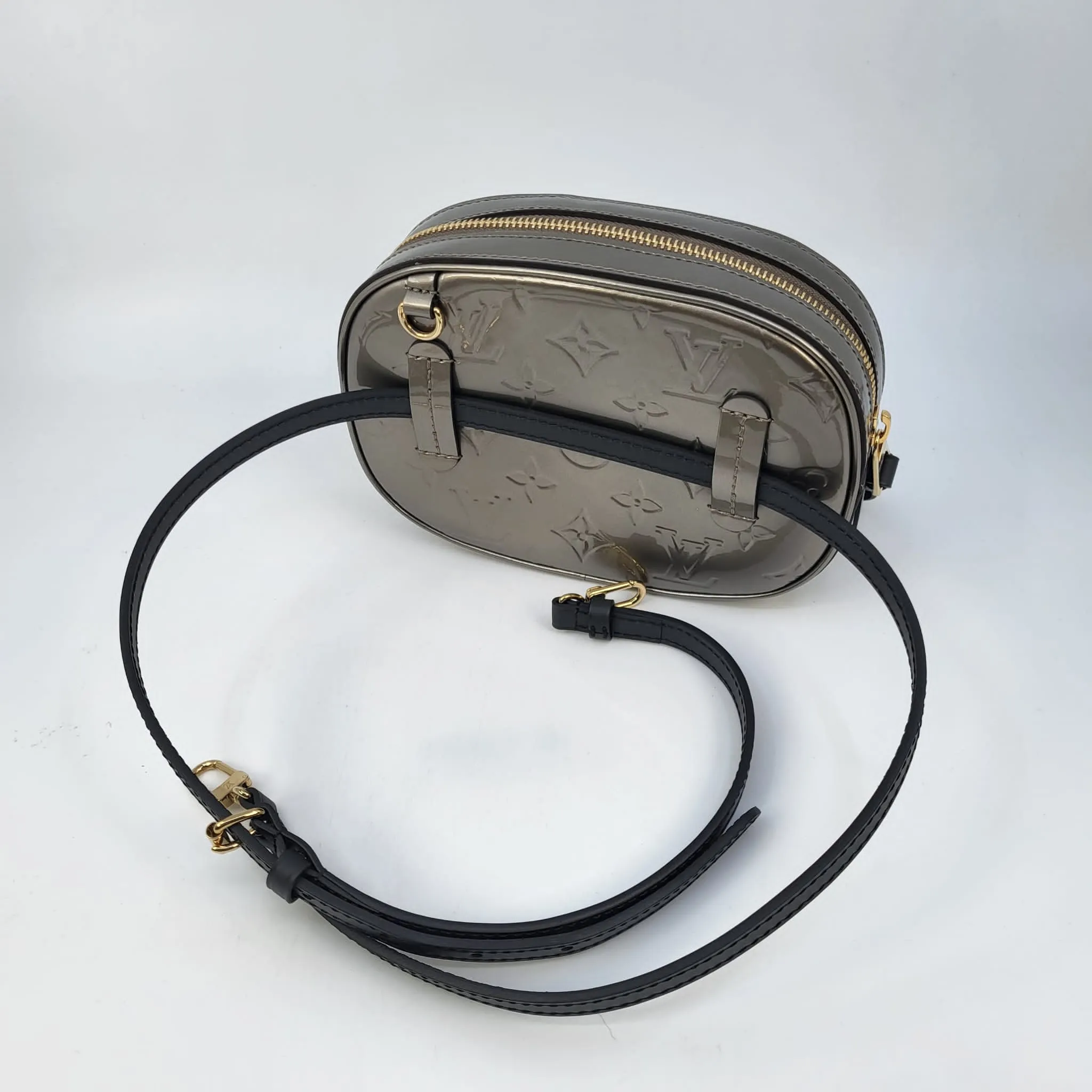 Monogram Vernis Beltbag Champagne Metallise