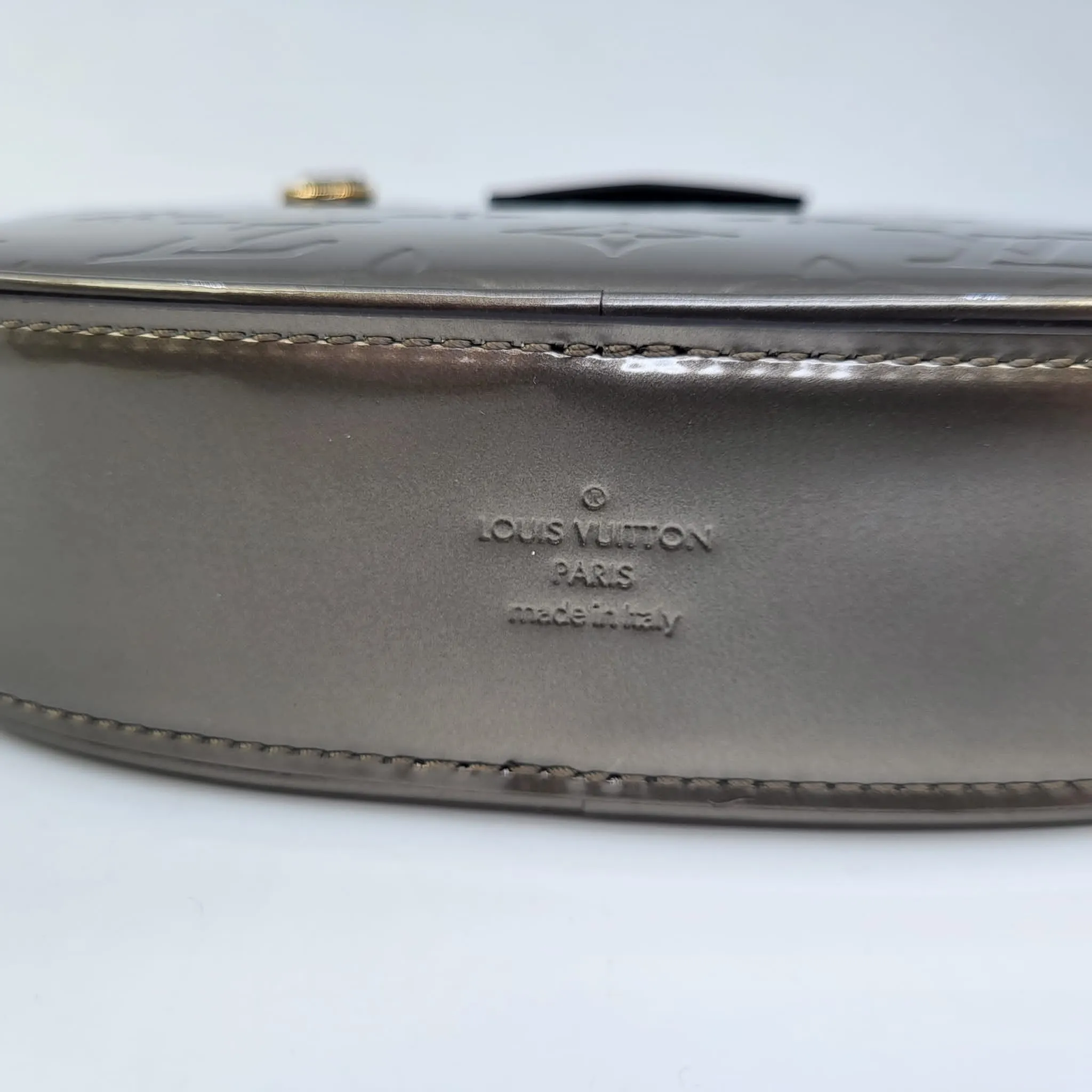 Monogram Vernis Beltbag Champagne Metallise