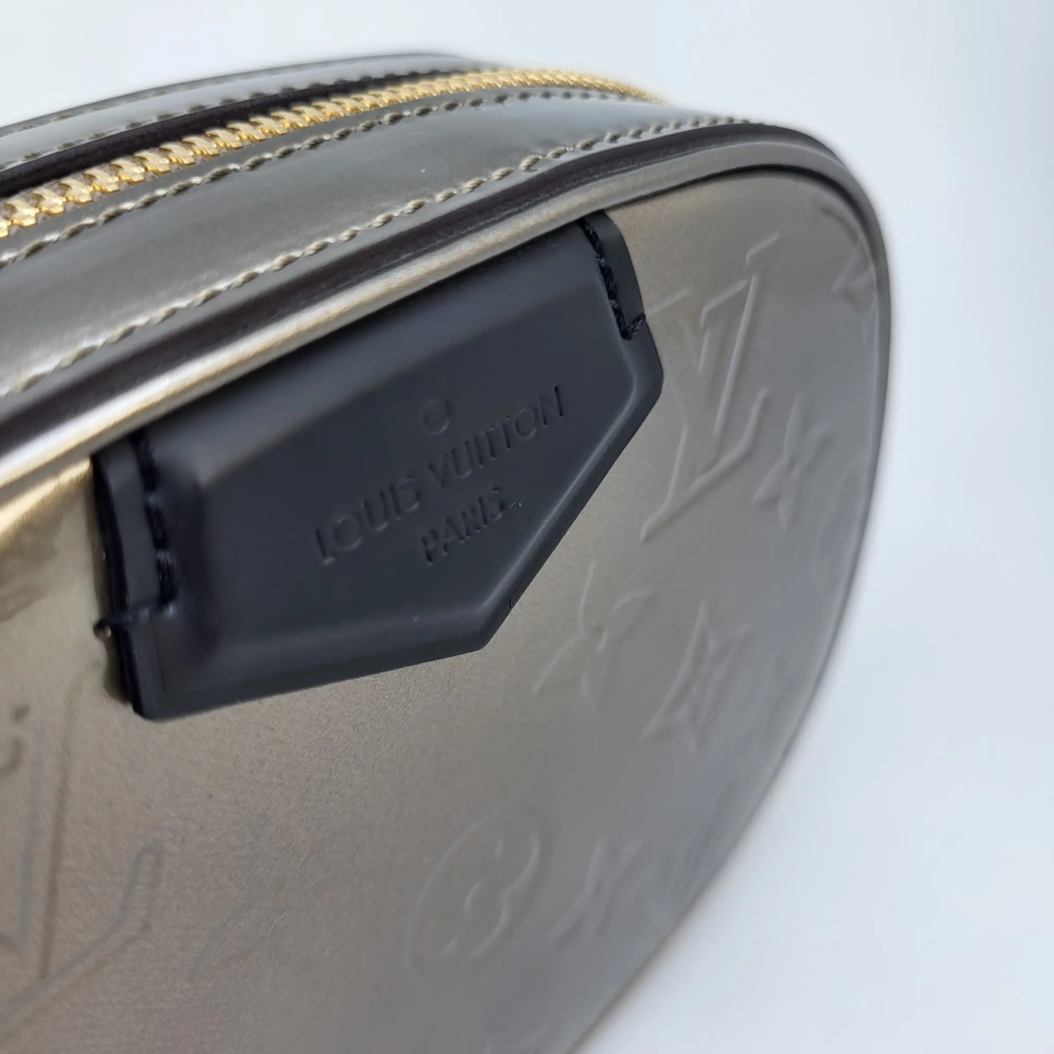 Monogram Vernis Beltbag Champagne Metallise