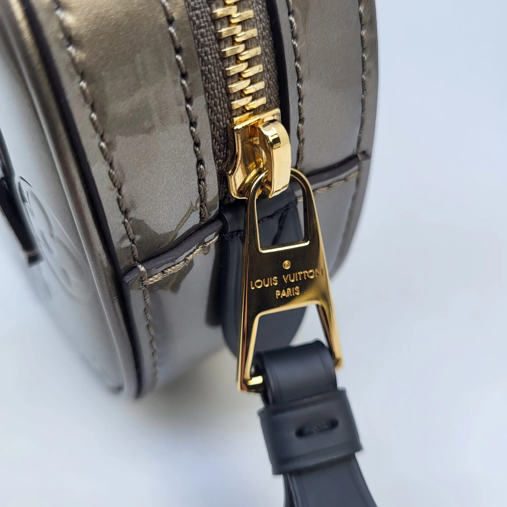Monogram Vernis Beltbag Champagne Metallise
