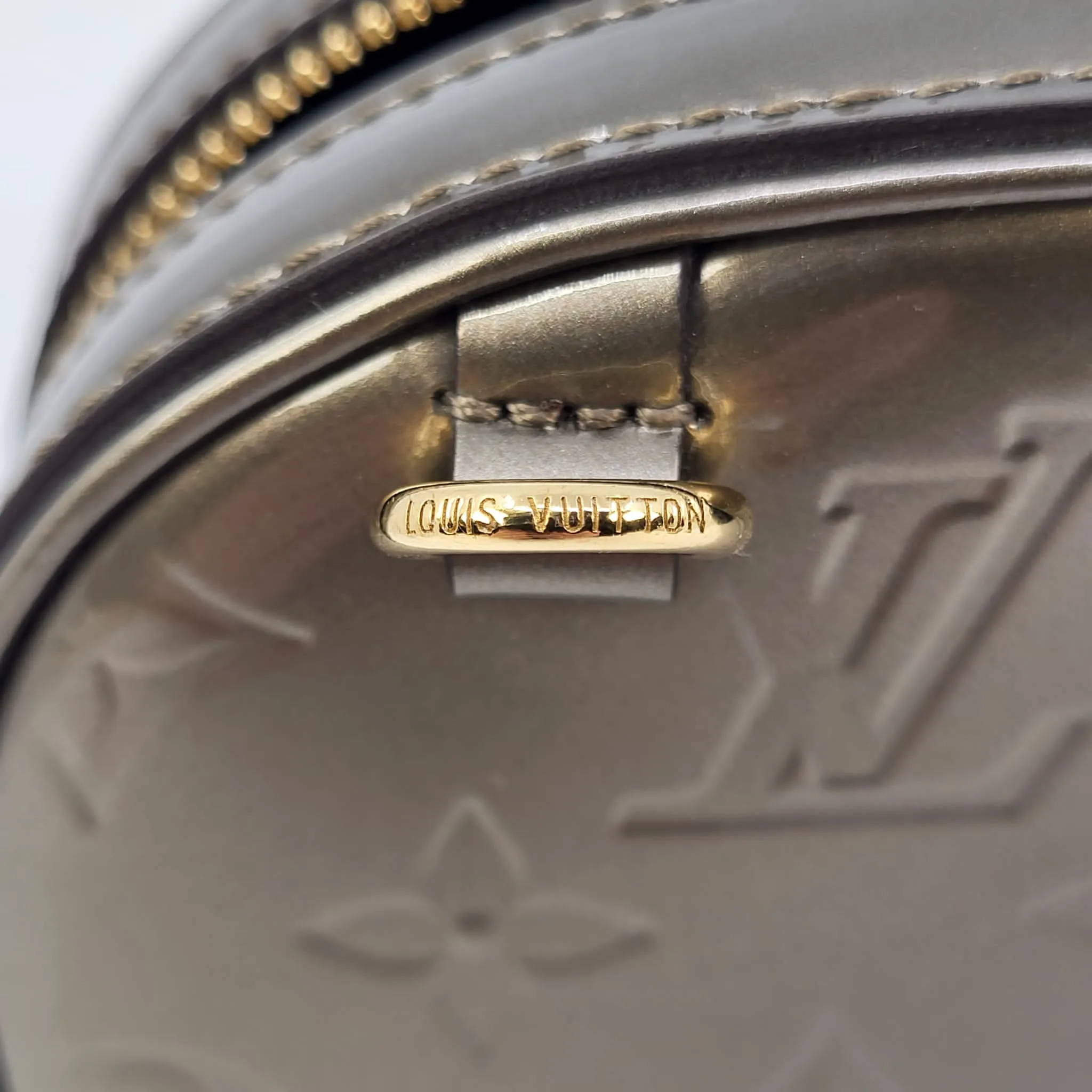 Monogram Vernis Beltbag Champagne Metallise