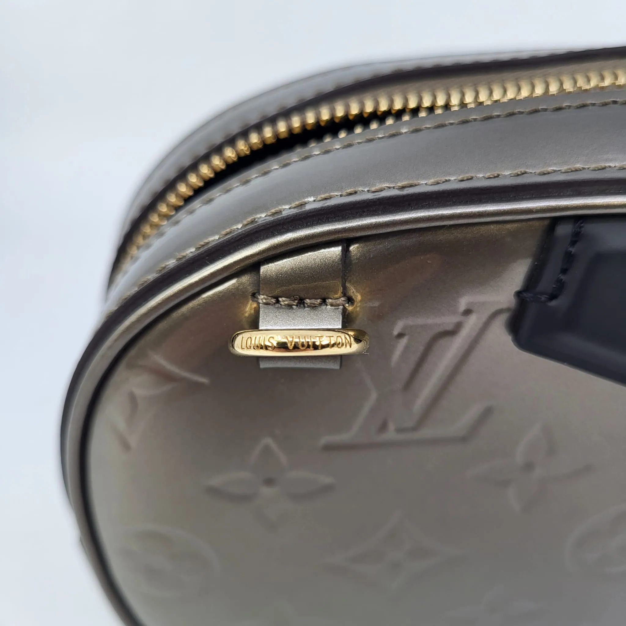 Monogram Vernis Beltbag Champagne Metallise