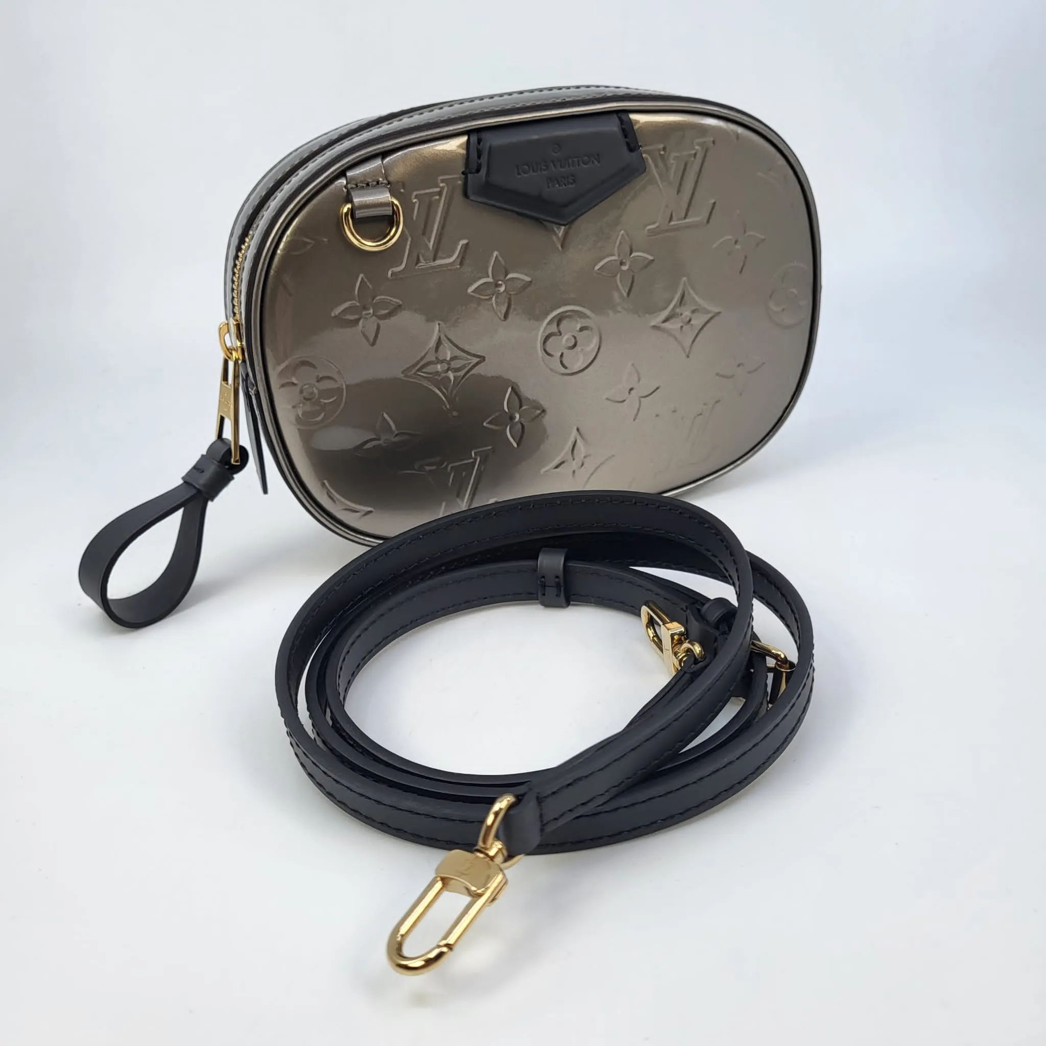 Monogram Vernis Beltbag Champagne Metallise