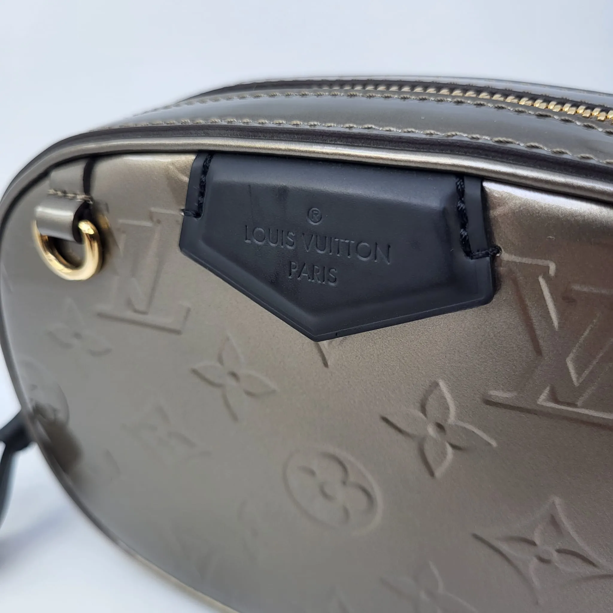 Monogram Vernis Beltbag Champagne Metallise
