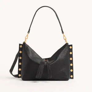 Mr. G | Black/Brushed Gold Red Zip | Med