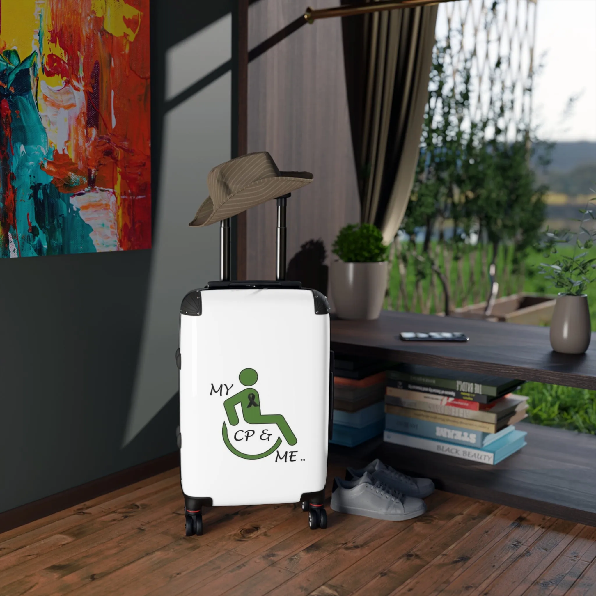 My CP & Me Logo Suitcase