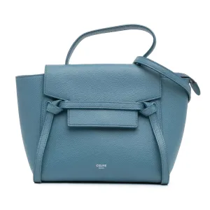 Nano Grained Calfskin Belt Bag