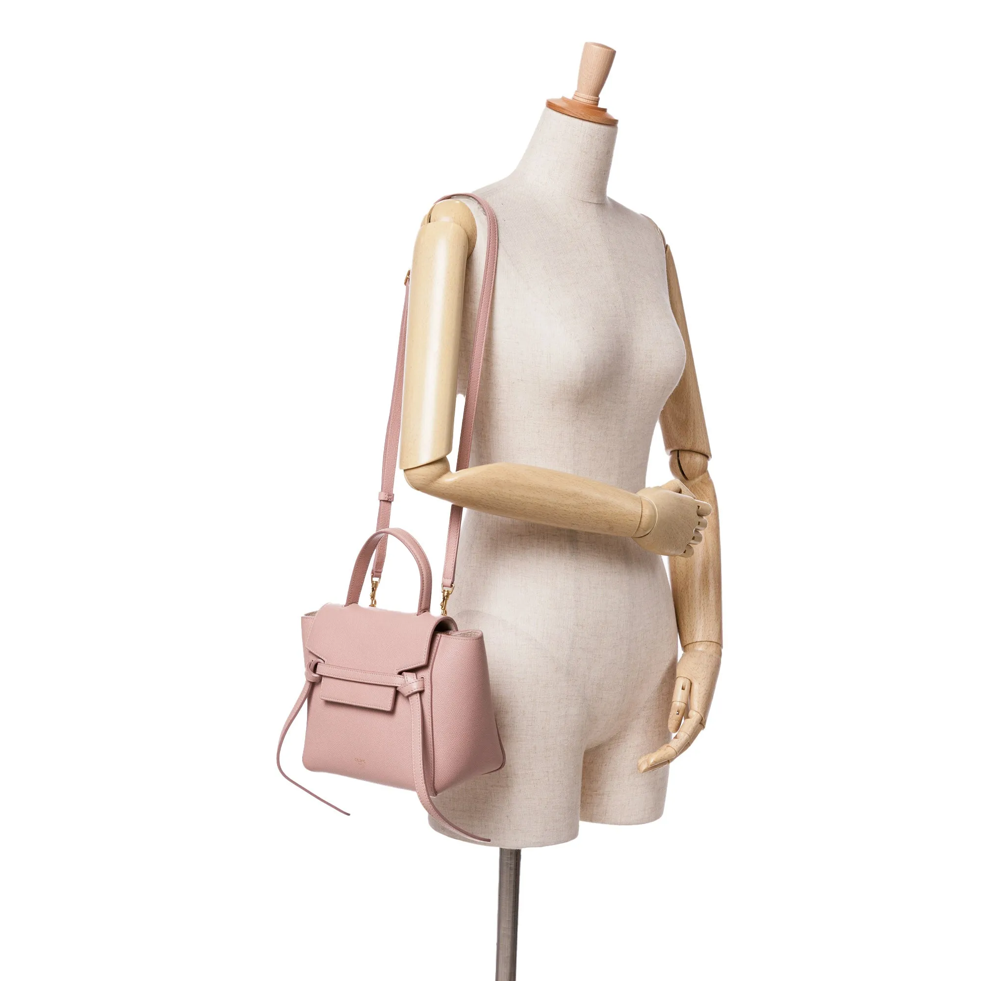 Nano Grained Calfskin Belt Bag
