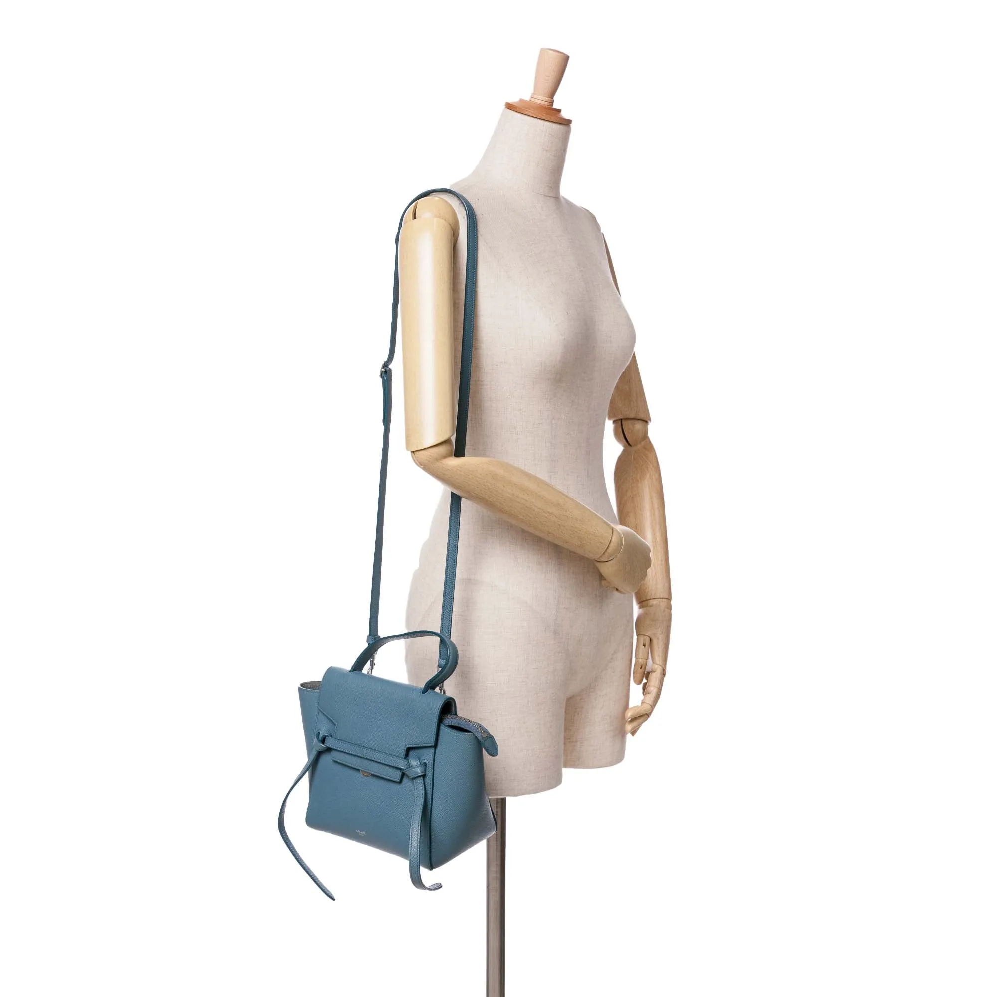 Nano Grained Calfskin Belt Bag