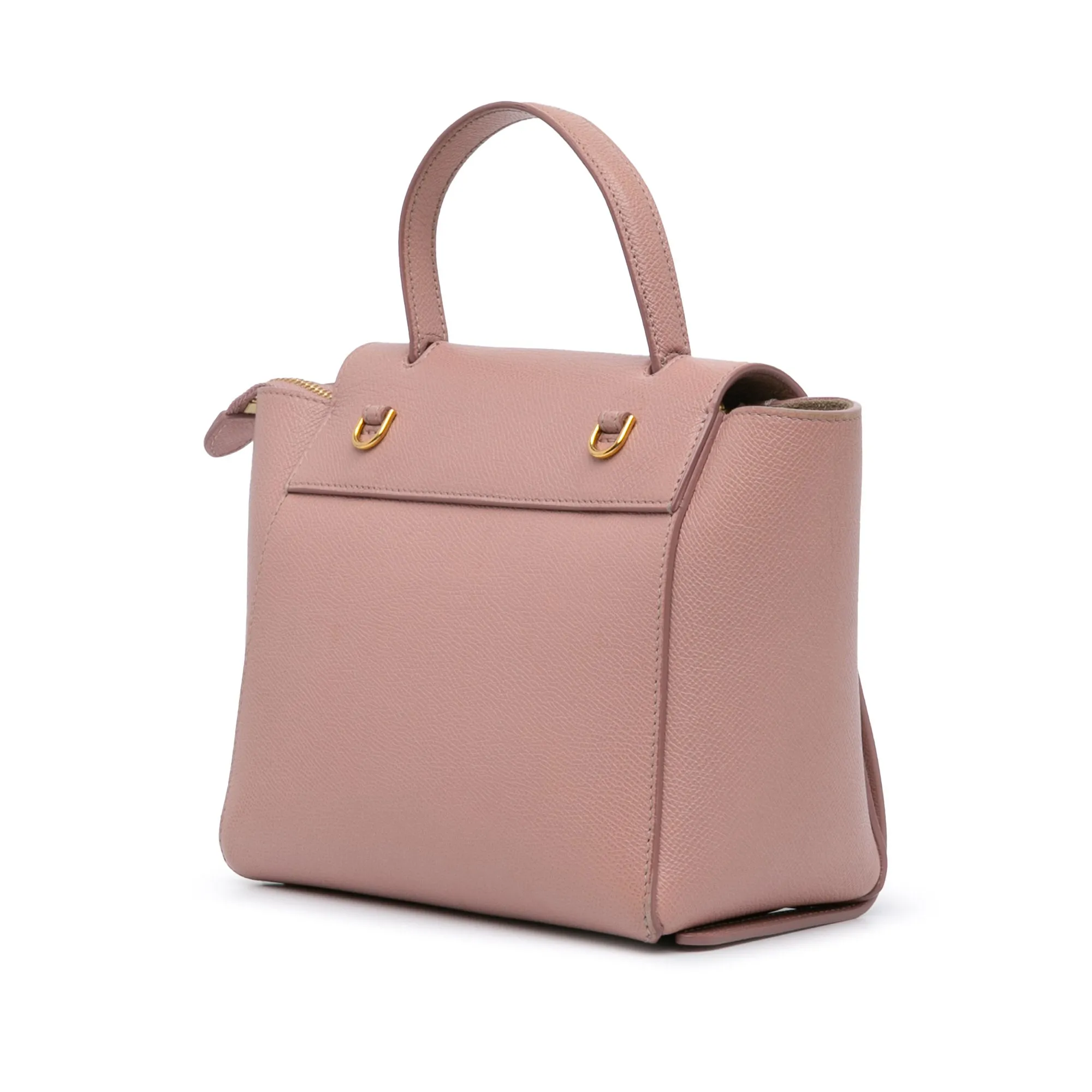 Nano Grained Calfskin Belt Bag