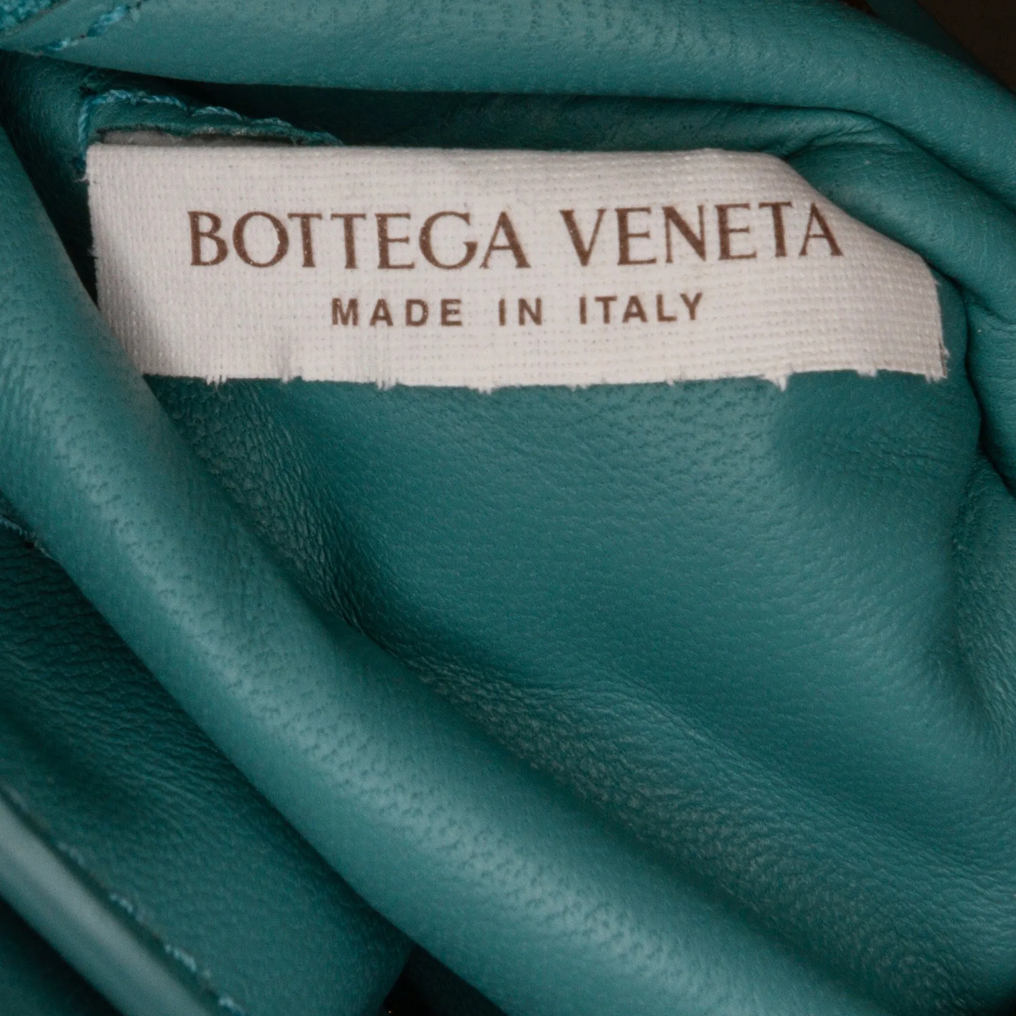 Nappa Intrecciato Padded Chain Cassette Satchel