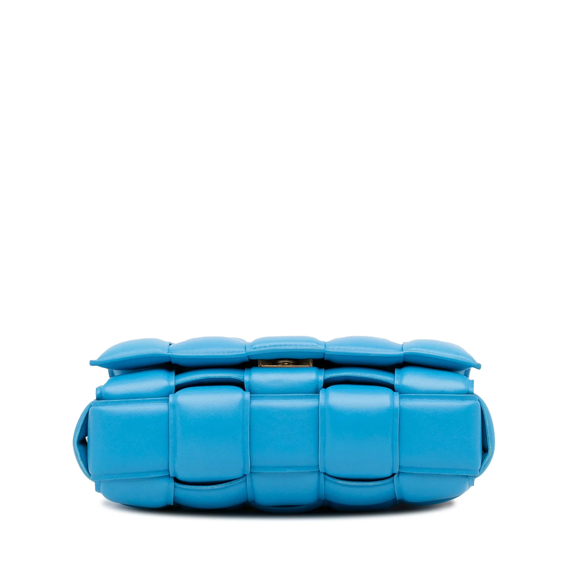 Nappa Intrecciato Padded Chain Cassette Satchel