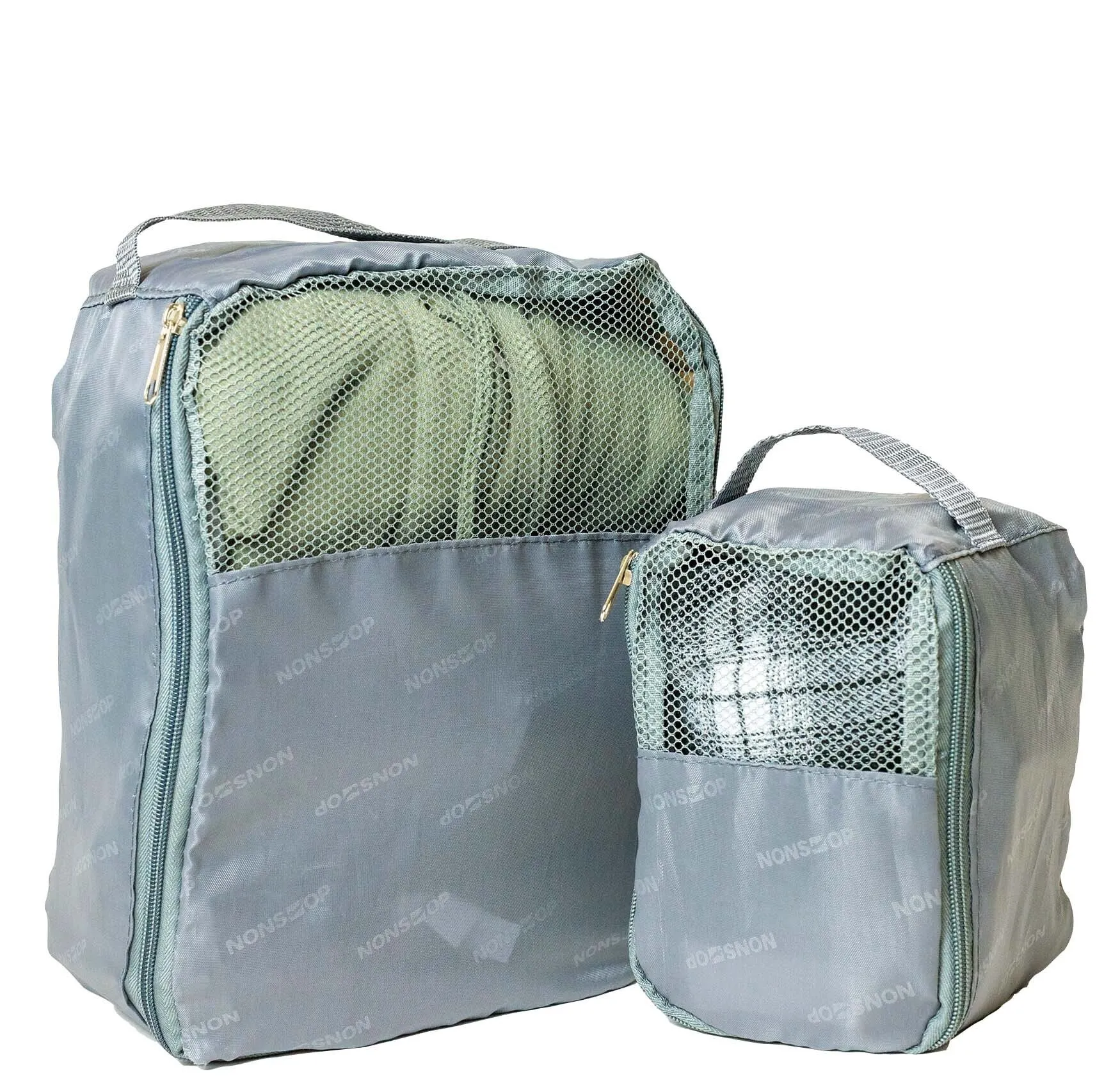 NEW YORK 3 Piece Set (20"/24"/28") 4-Wheel Luggage Set   PowerBank & 2 packing cubes