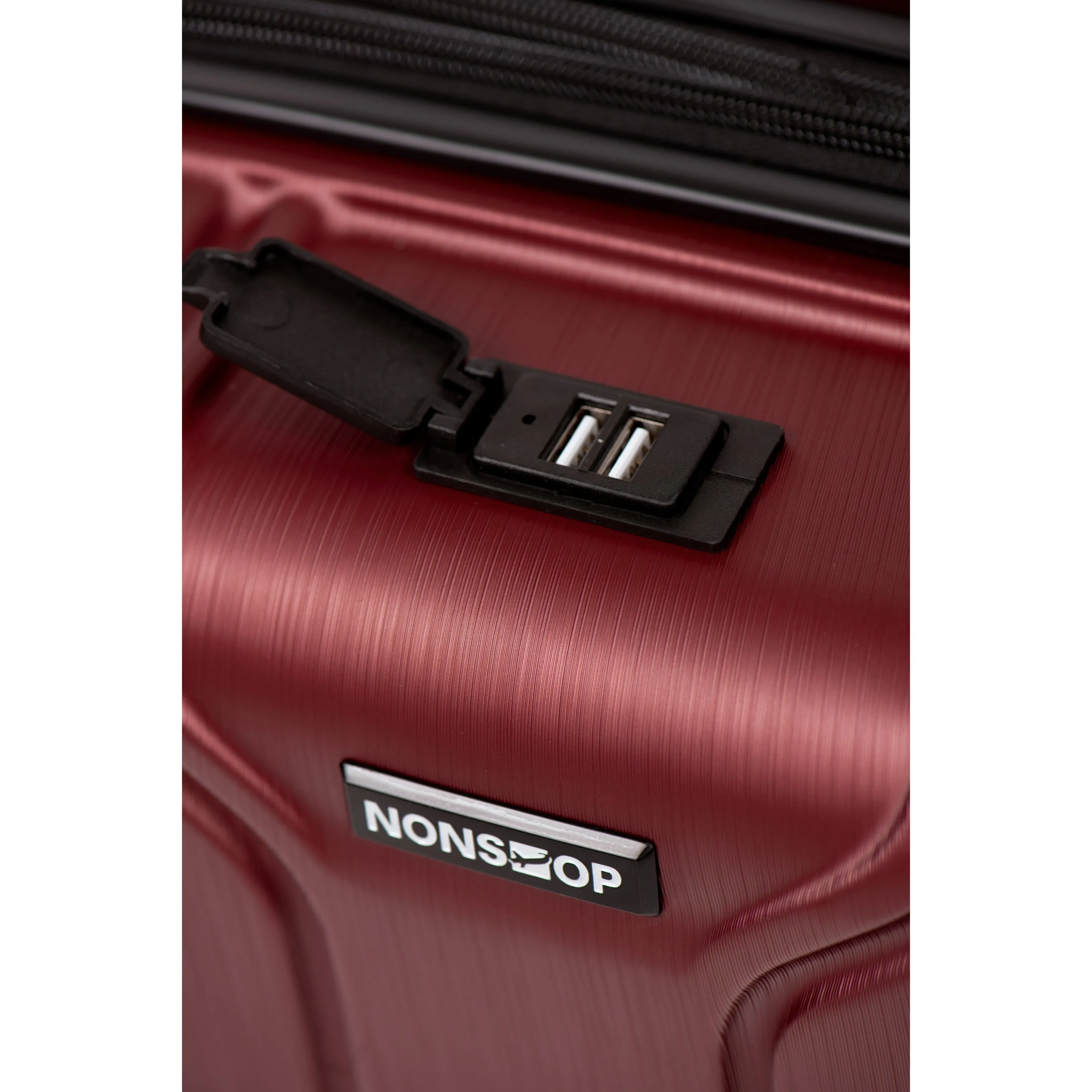 NEW YORK 3 Piece Set (20"/24"/28") 4-Wheel Luggage Set   PowerBank & 2 packing cubes