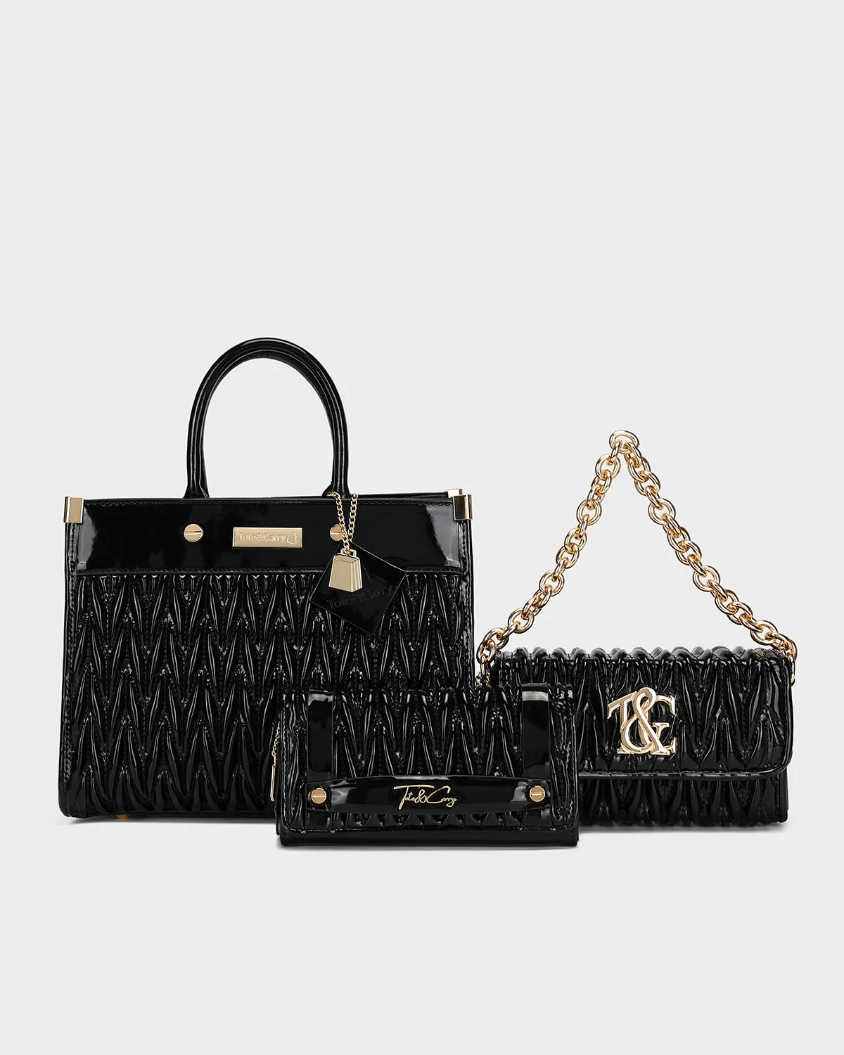 Night Out Tote Bag in Black