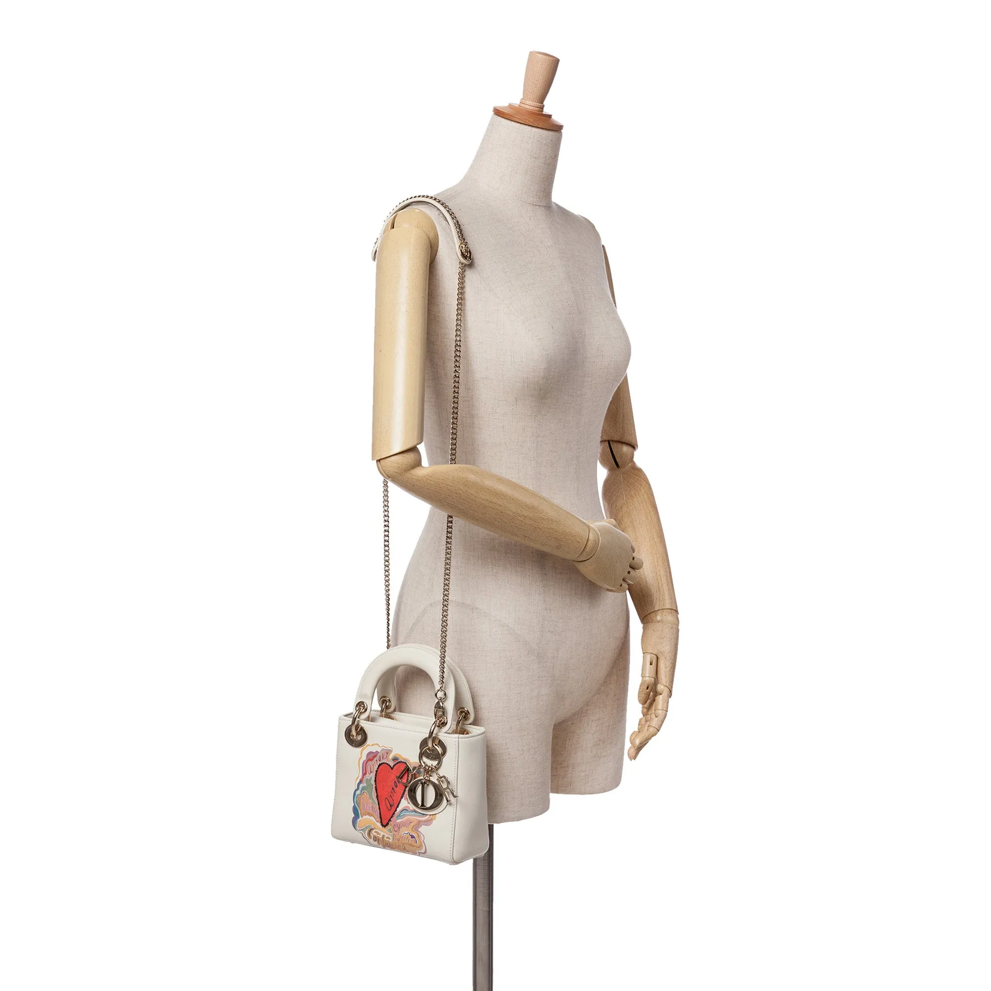 Niki De Saint Phalle Mini Calfskin Dioramour Lady Dior