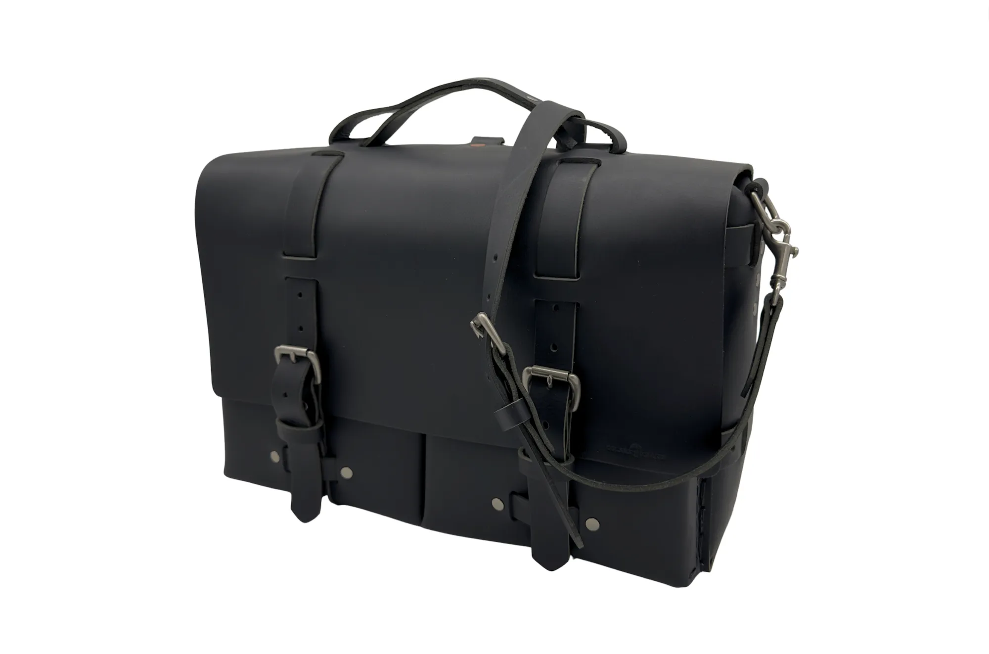 No. 4316 - Bohemian Leather Satchel