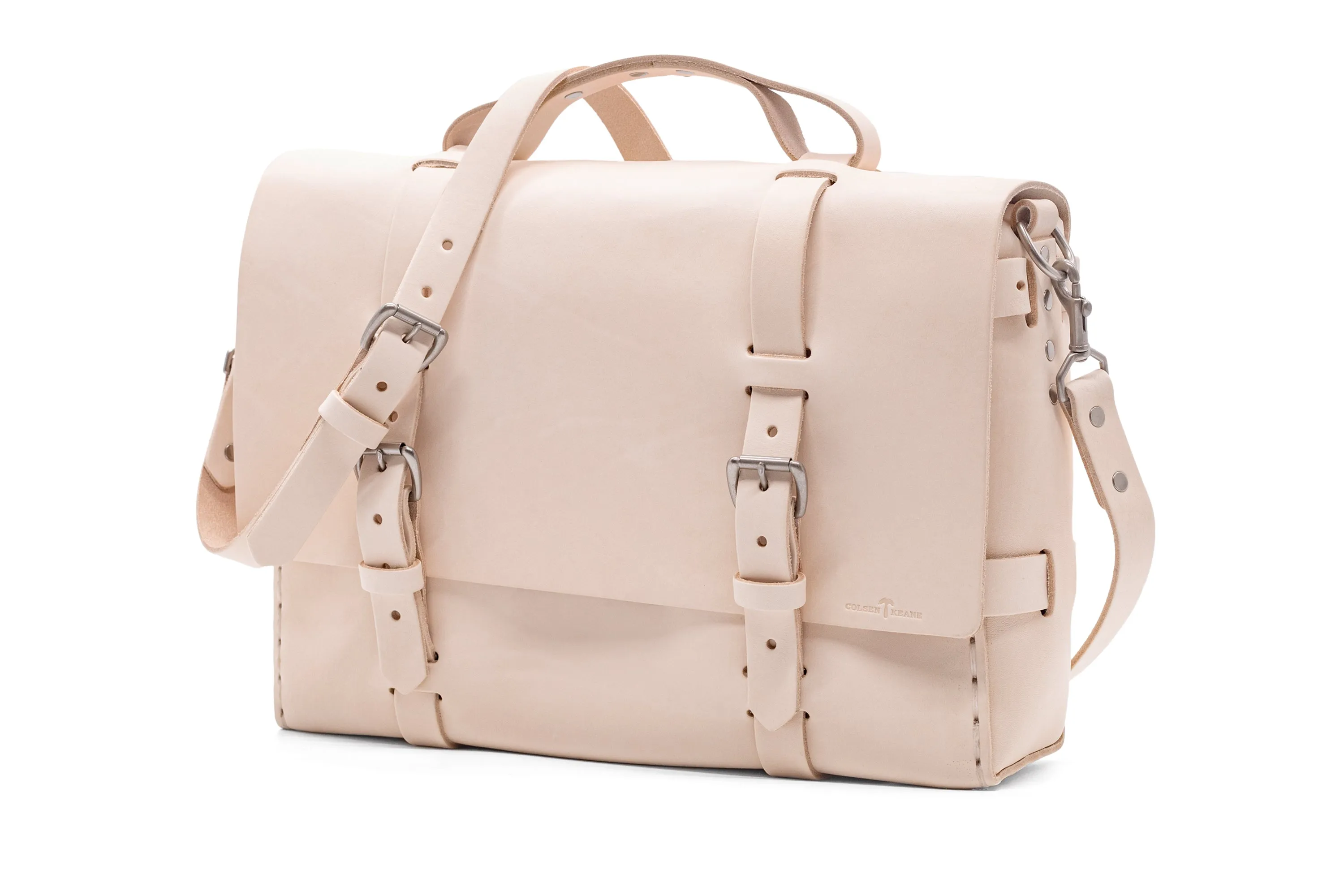 No. 4316 - Bohemian Leather Satchel