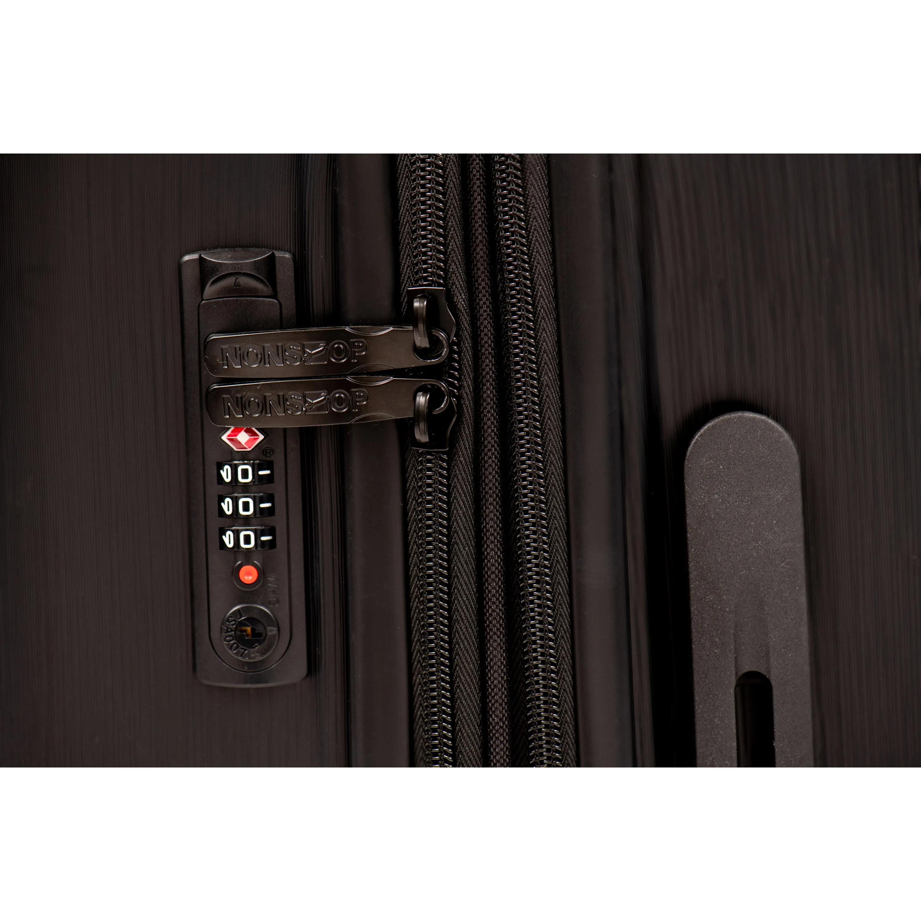 NONSTOP To New York 20-Inch Expandable Spinner with TSA Lock and Double USB Port