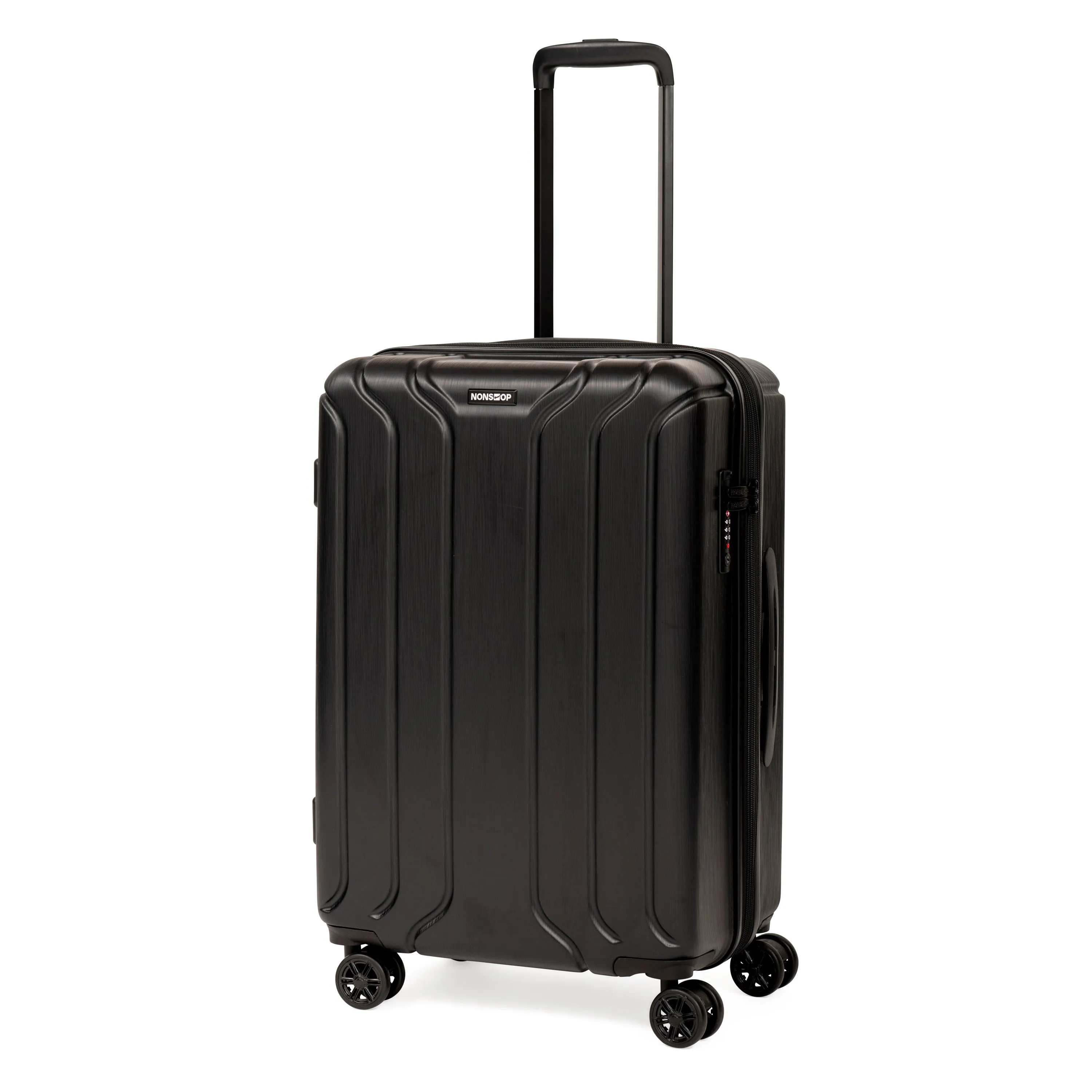 NONSTOP To New York 20-Inch Expandable Spinner with TSA Lock and Double USB Port